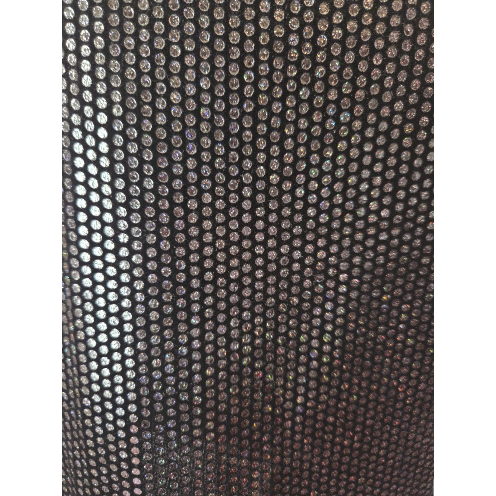 Vintage VINTAGE Chico's Design Black Sparkly Polka Dot Top Shirt 90s Disco Sleeveless M Women Polka Dot Blouse Party Casual Womens Size M / US 6-8 / IT 42-44 - 3 Thumbnail
