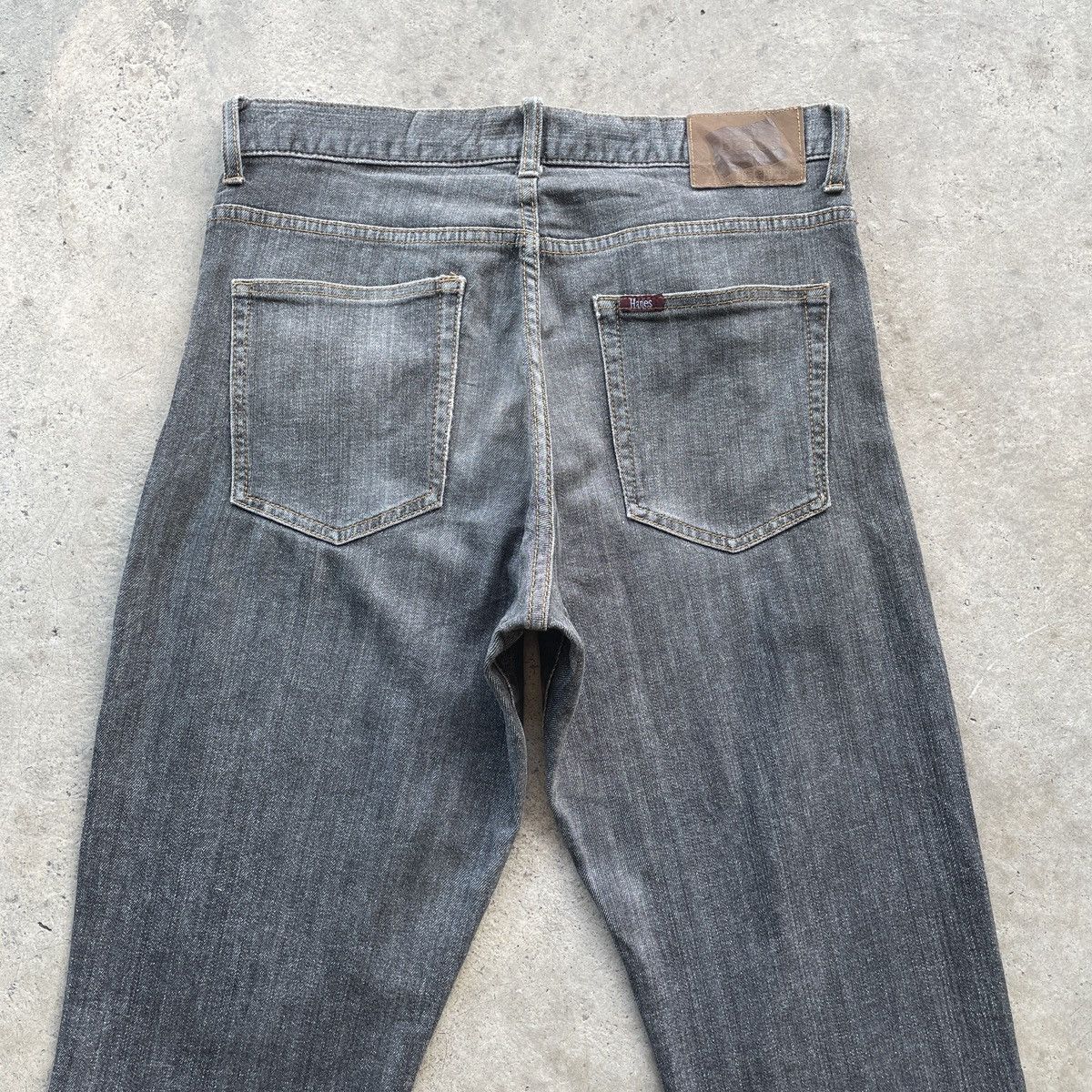 Hanes W31x30.5💥 Vintage Hanes Black Faded Denim Jeans Pants Size US 31 - 10 Thumbnail