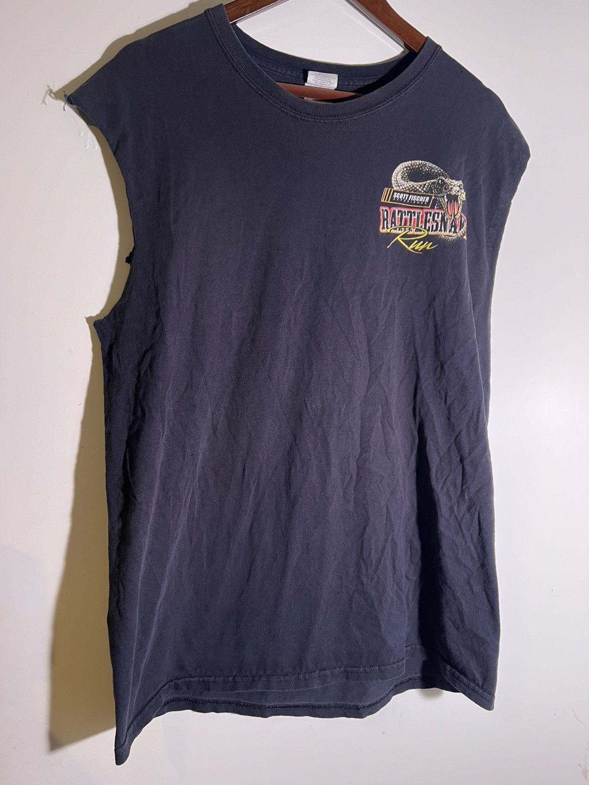 Vintage Late Y2K 2000’s VTG Vintage Rattlesnake Run Retro Goth Shirt Size US L / EU 52-54 / 3 - 2 Thumbnail