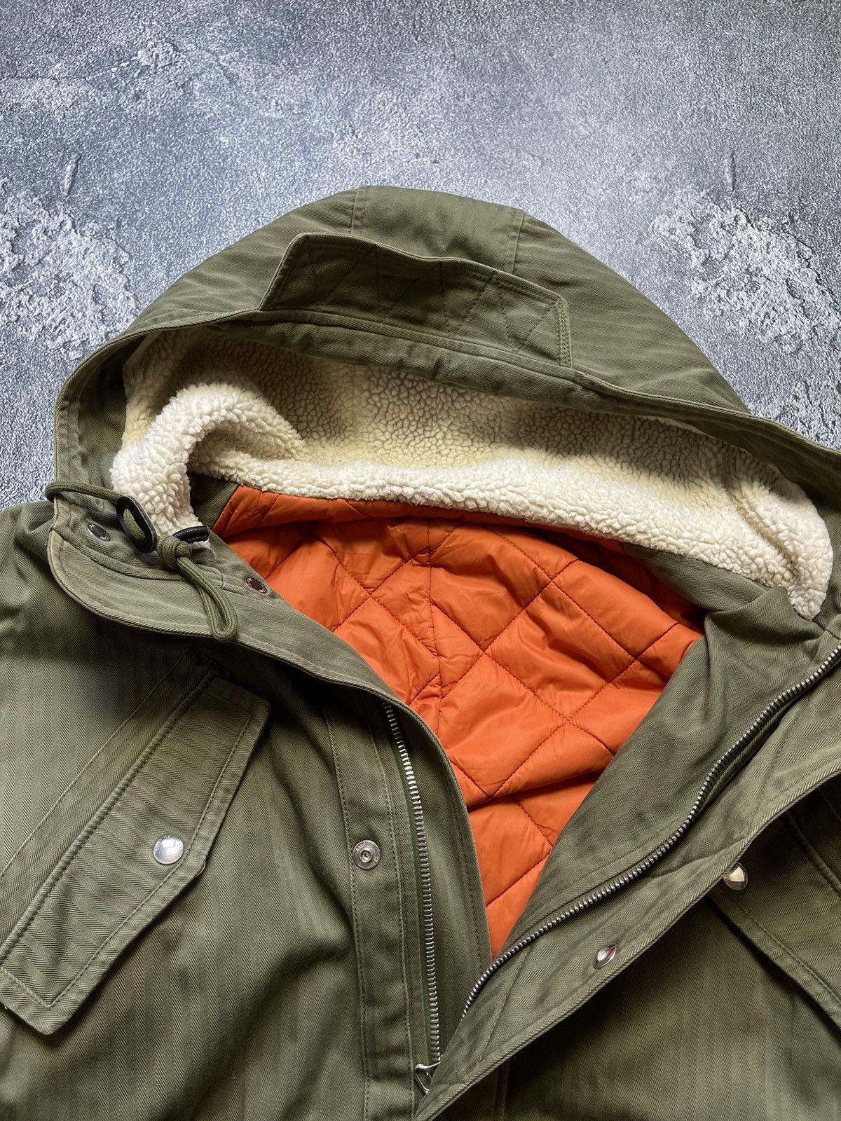 Band Of Outsiders Band of outsiders fw19 stripped parka jacket Size US XL / EU 56 / 4 - 13 Thumbnail