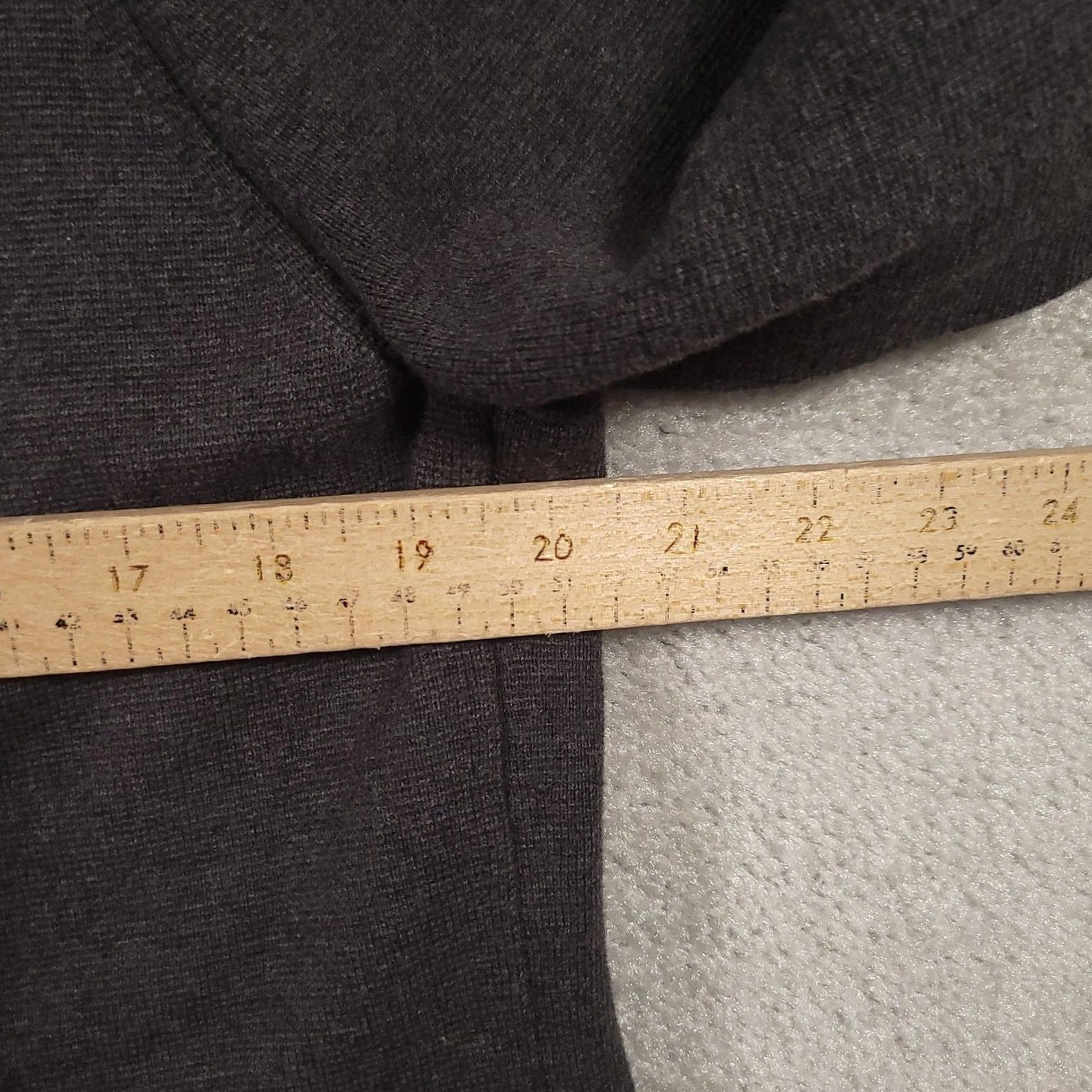 Banana Republic VINTAGE Banana Republic Blazer Jacket Womens L Charcoal Knit Two Button Pockets Size L / US 10 / IT 46 - 6 Thumbnail