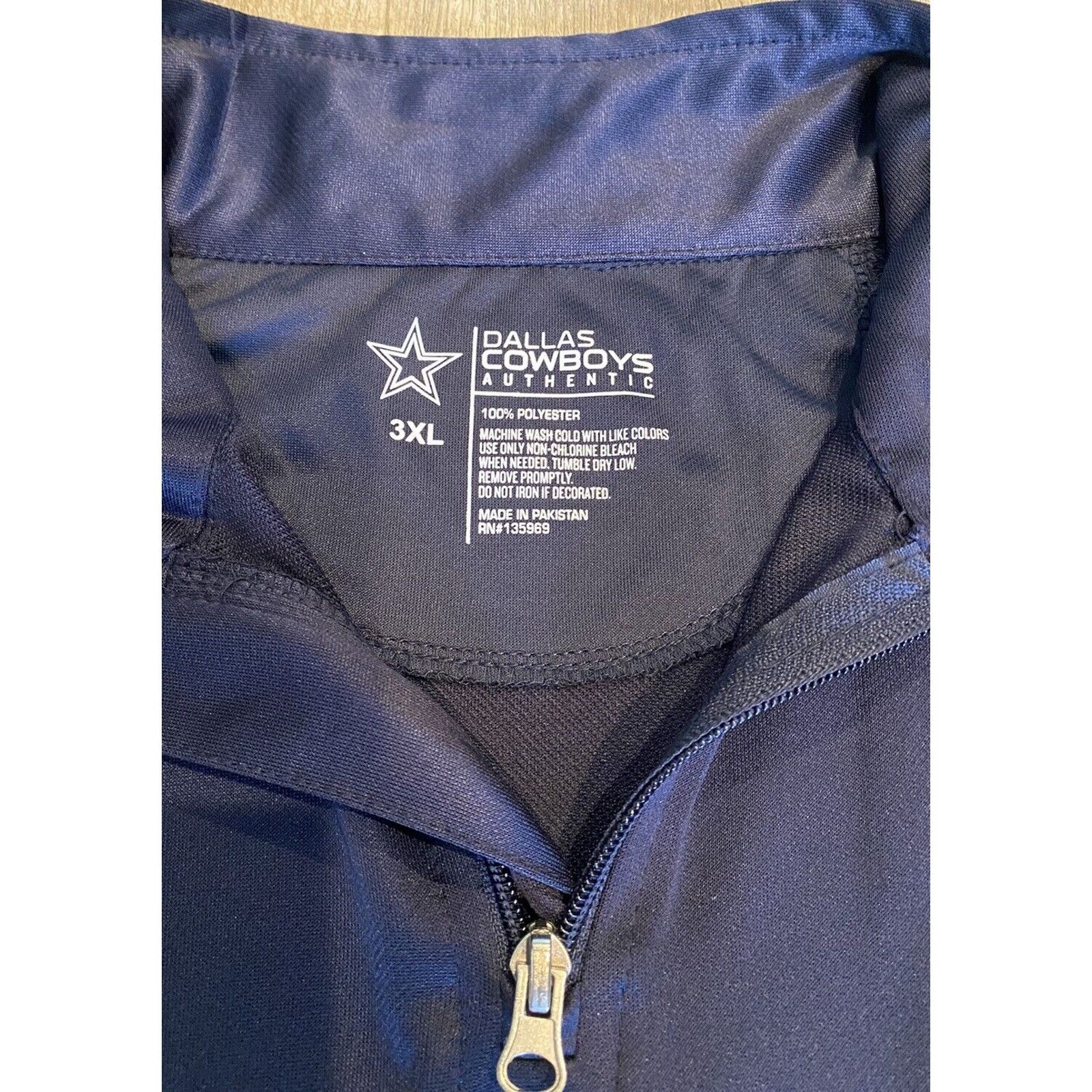 & Other Stories Dallas Cowboys Authentic NFL 1/4 Zip Men's Pullover Size3XL Size US XXL / EU 58 / 5 - 5 Thumbnail