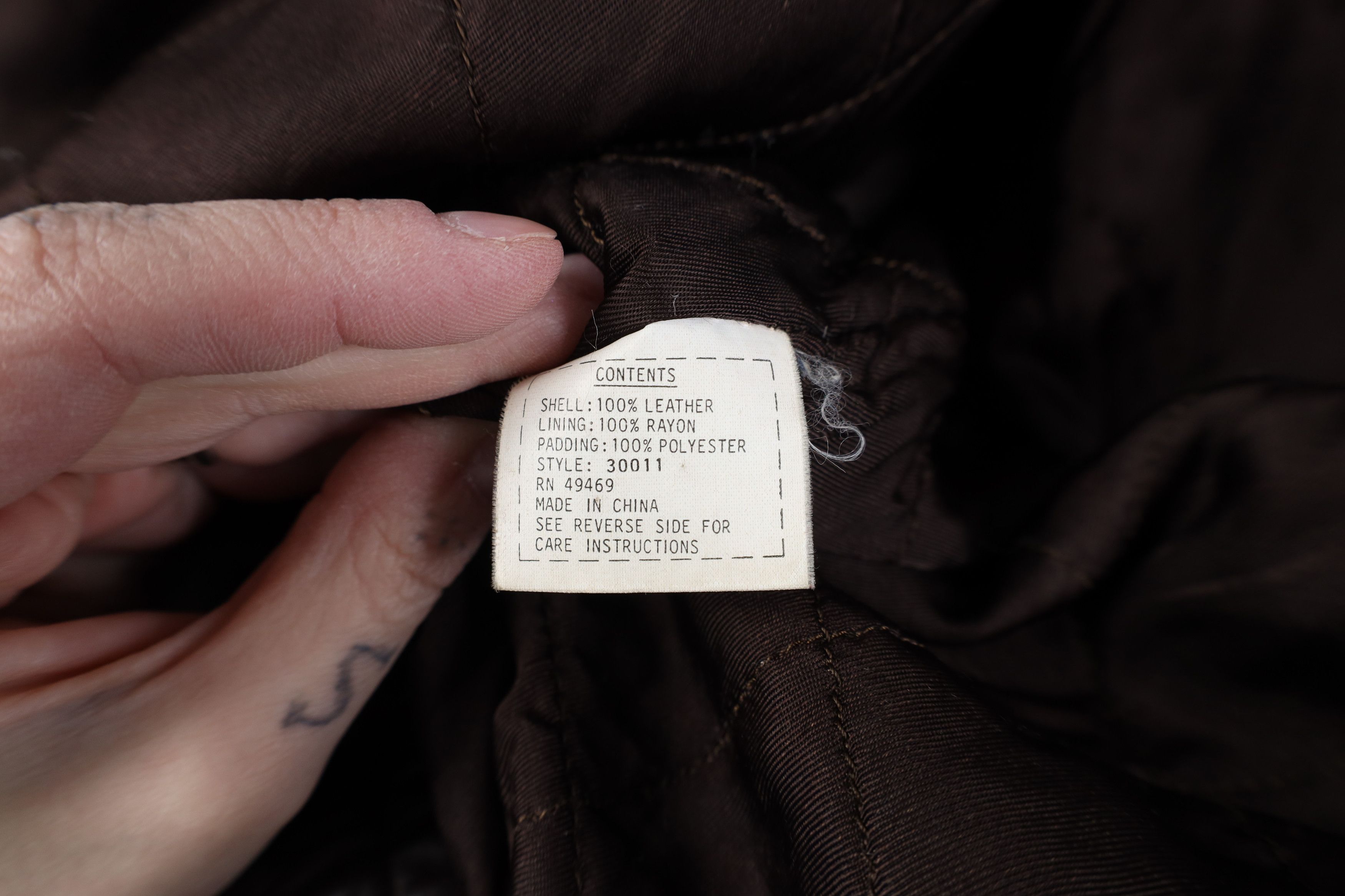 Vintage Vintage 90s Streetwear Quilted Leather Bomber Jacket Brown Size US M / EU 48-50 / 2 - 12 Thumbnail