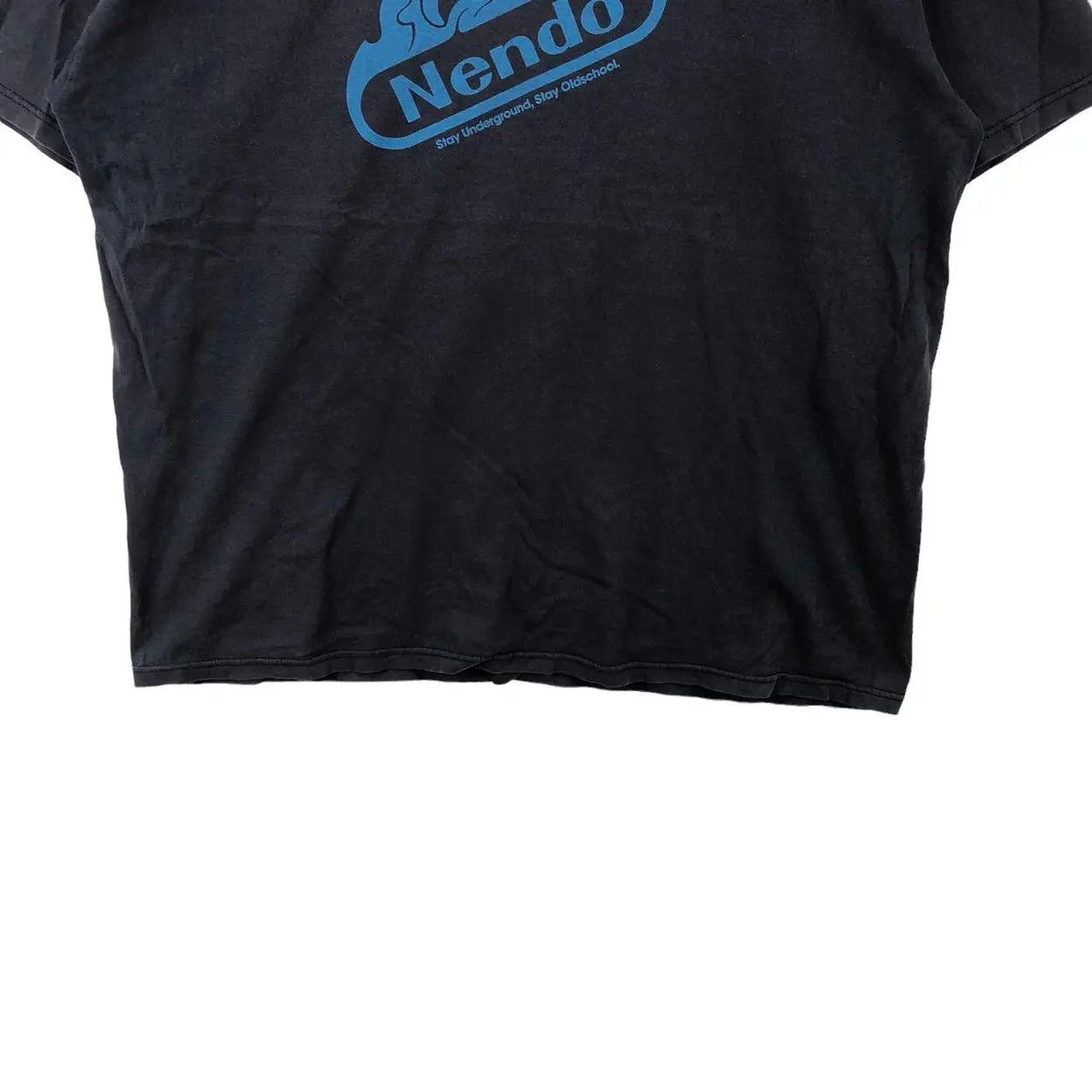 Vintage NENDO UNDERGROUND OLDSCHOOL Skate Tee Shirt Size US XL / EU 56 / 4 - 4 Thumbnail