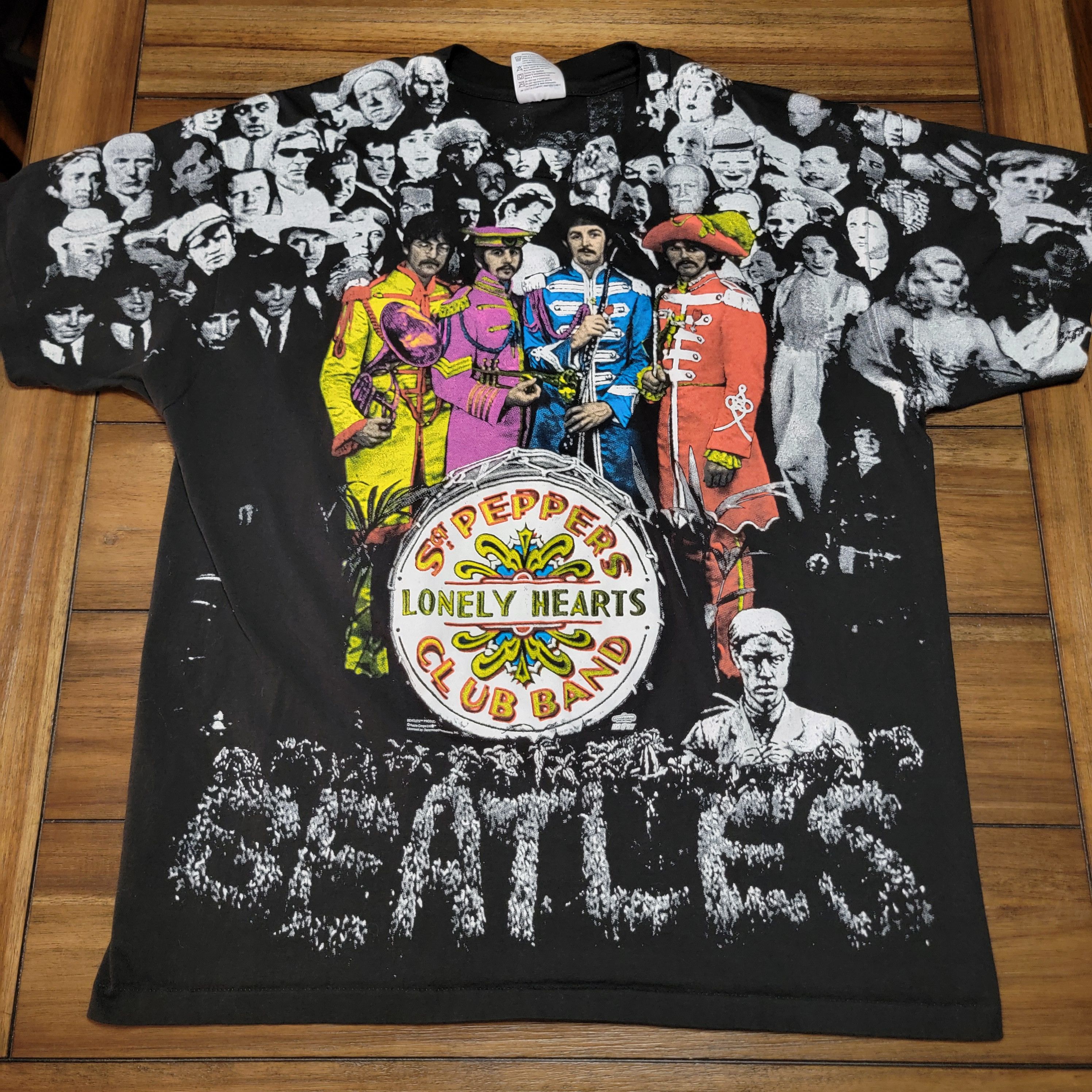Hanes The Beatles SS Unisex Tee Sgt. Pepper's Album Cover - XL Size US XL / EU 56 / 4 - 1 Thumbnail