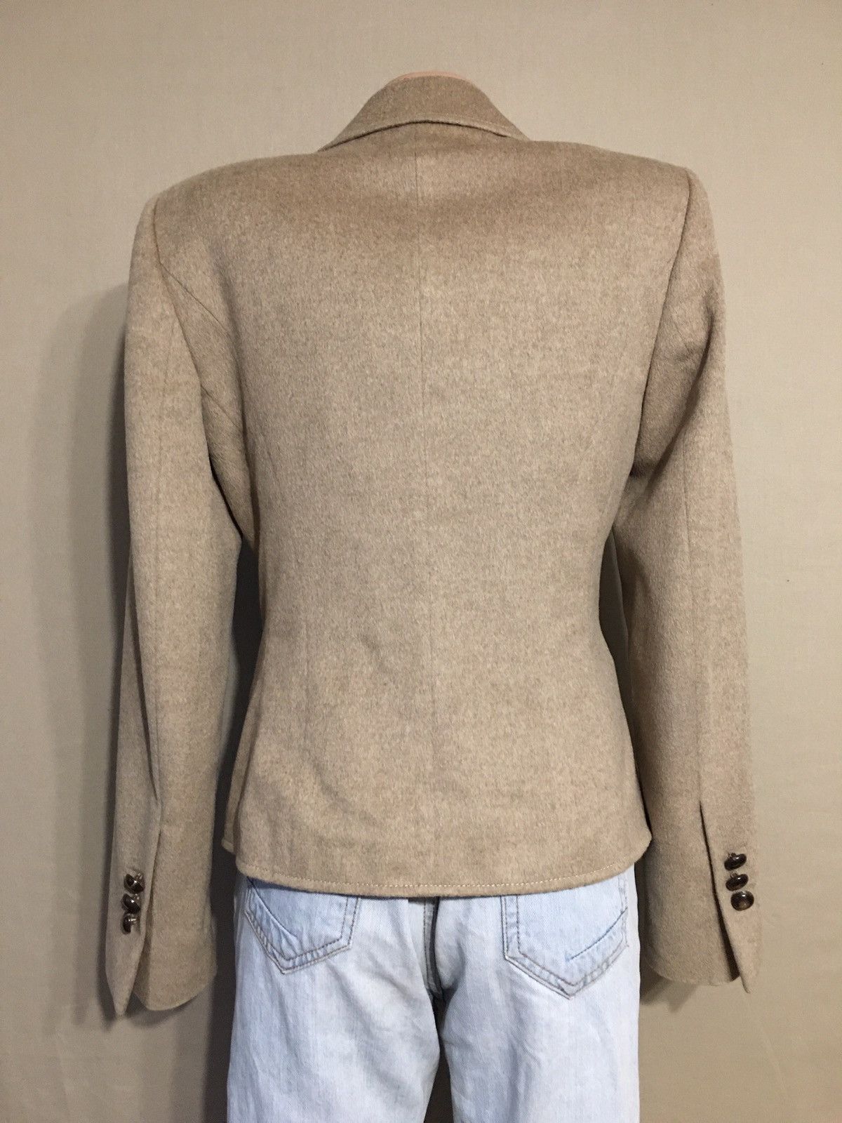 Escada ESCADA Angora Camel Wool Rare Jacket Blazer Size EU 36 Size XS / US 0-2 / IT 36-38 - 5 Thumbnail