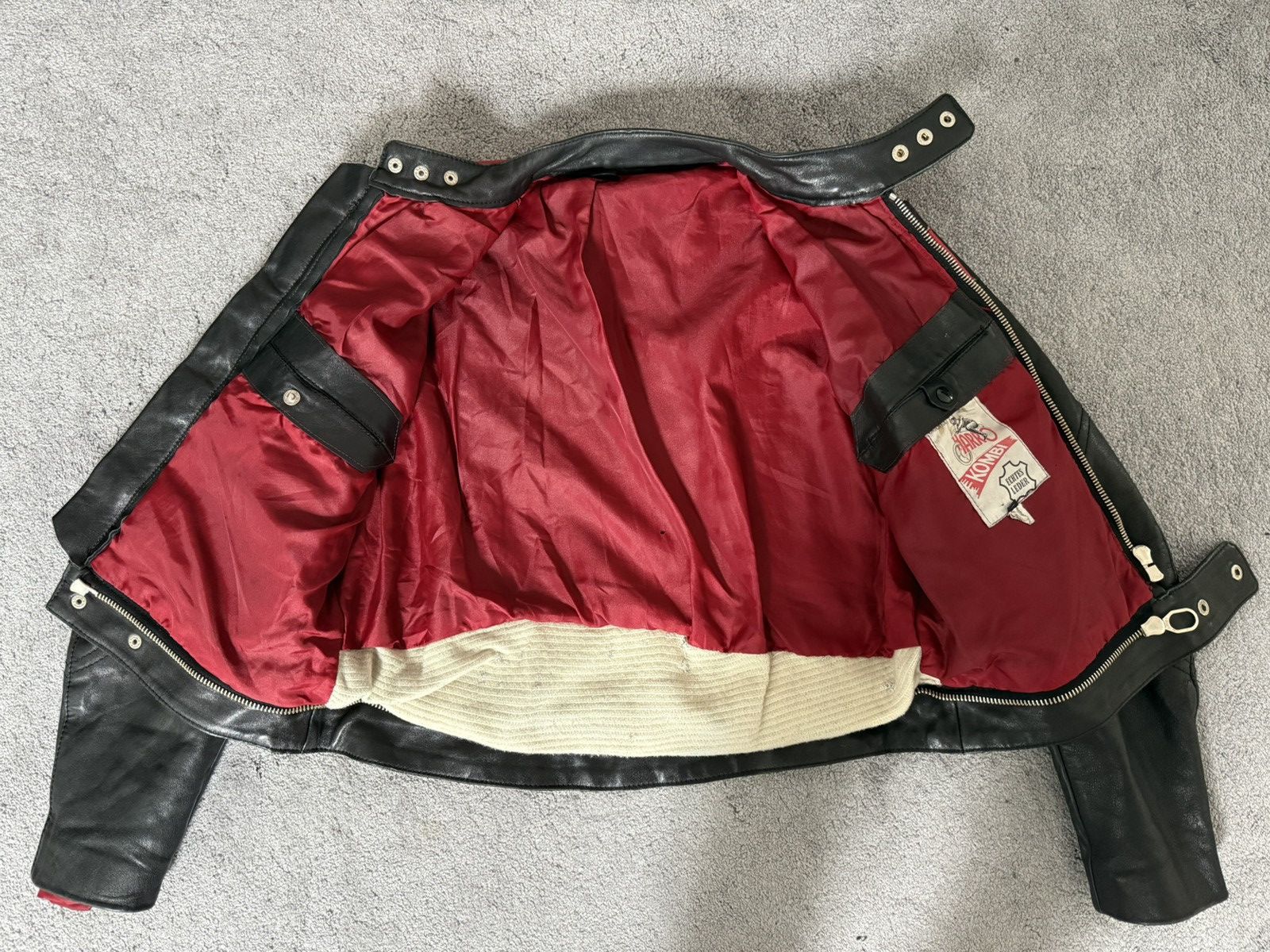 Other Vintage 1980s Harro Motorcycle Leather Jacket Size S Size US S / EU 44-46 / 1 - 5 Thumbnail