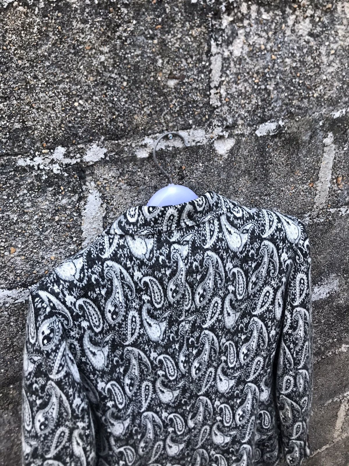 Designer × Japanese Brand × Vintage 🌟Vintage Lovely Queen Wool Paisley Coat Size S / US 4 / IT 40 - 15 Thumbnail