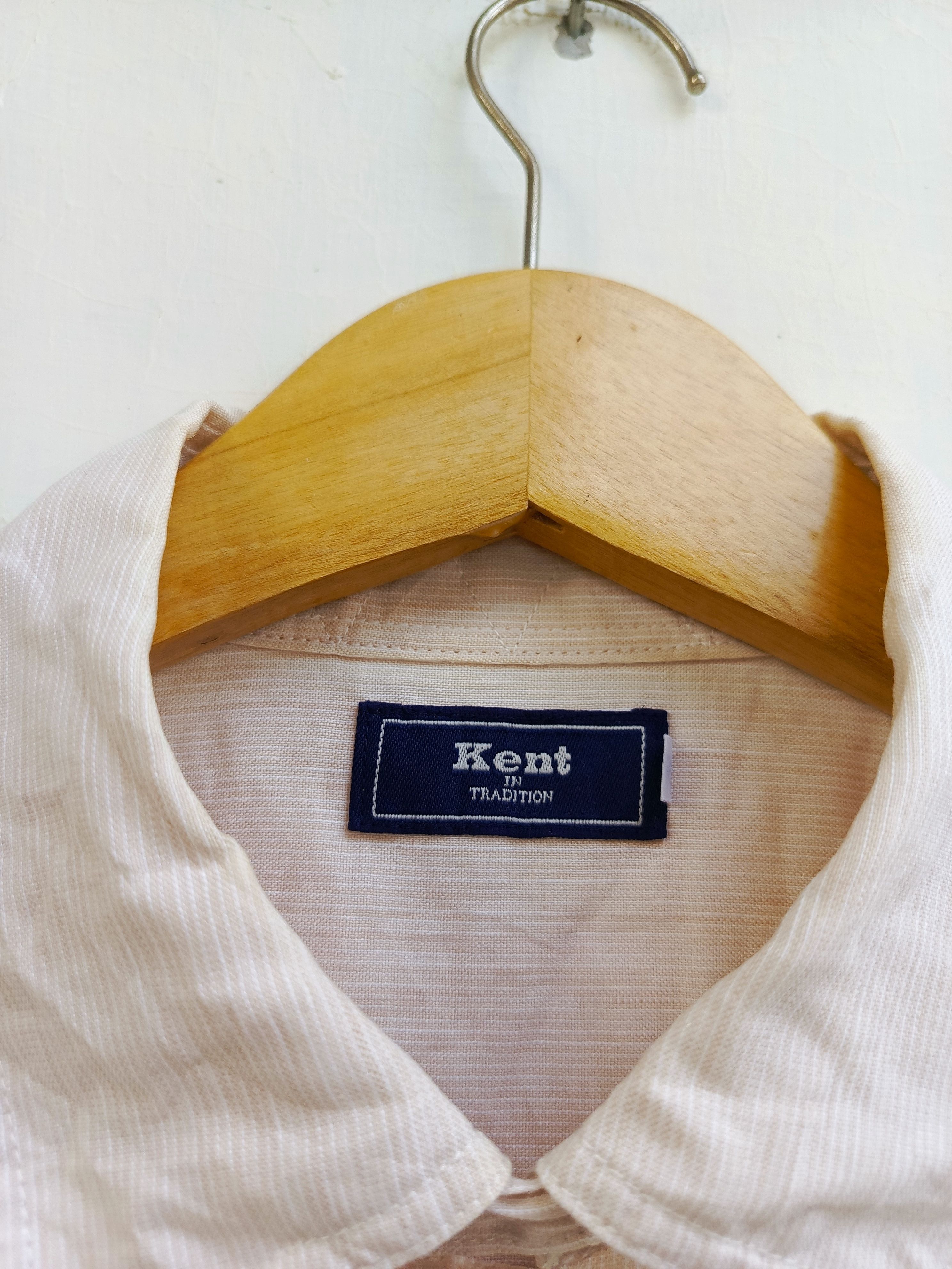 Japanese Brand Kent in Tradition Short Sleeve Shirt – Lightweight Casual Size US M / EU 48-50 / 2 - 3 Thumbnail