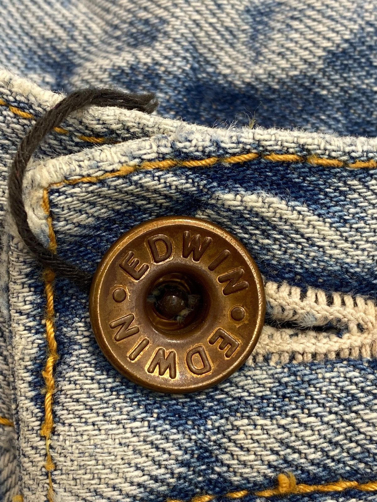 Edwin Edwin 505 Blue Wash Style Loose Jeans Size US 27 - 11 Thumbnail