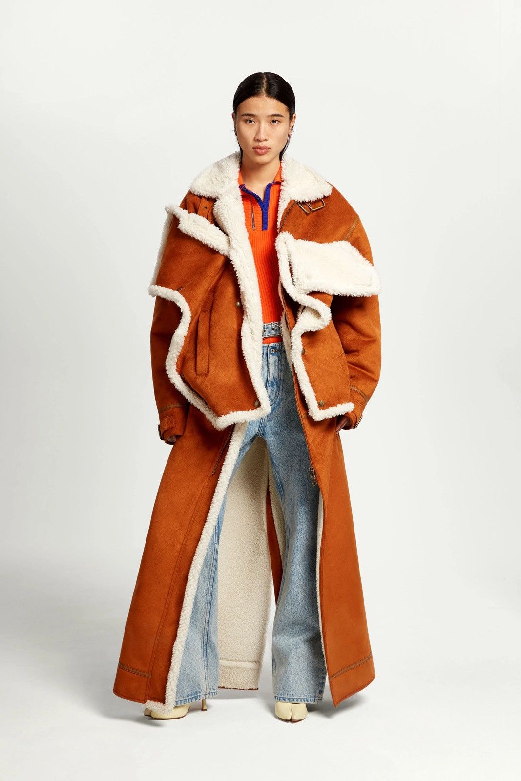 Y/Project Y/project fw22-23 Snap Panel Faux-Shearling Coat Size US L / EU 52-54 / 3 - 3 Thumbnail