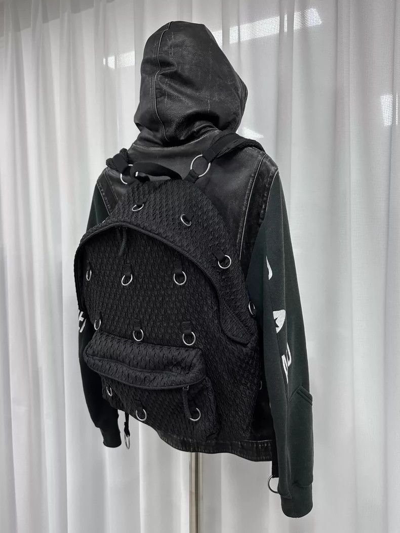 Raf Simons Raf Simons Eastpak co-branded braided hoop backpack-2506 Size ONE SIZE - 6 Thumbnail