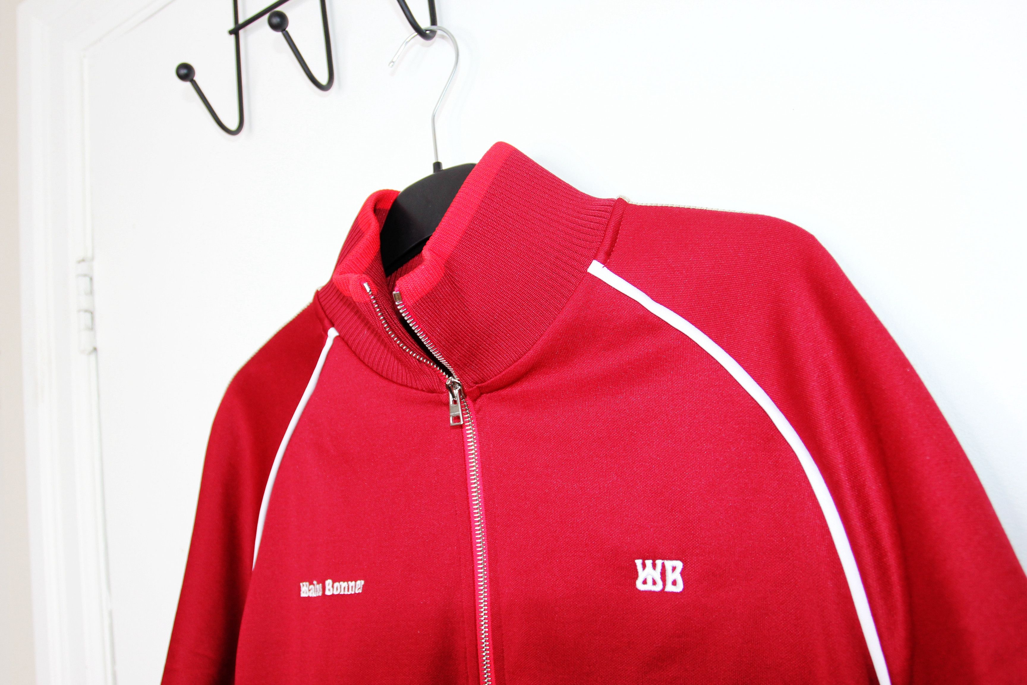 Wales Bonner BNWT AW24 WALES BONNER POLY JERSEY SHINE TRACK TOP JACKET L Size US L / EU 52-54 / 3 - 4 Thumbnail