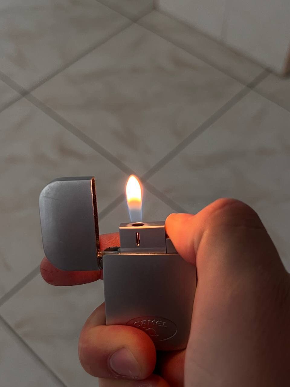 Marlboro × Vintage Y2K ELEGANCE CAMEL GEOMETRIC METAL PUNK ROCK LIGHTER Size ONE SIZE - 7 Thumbnail