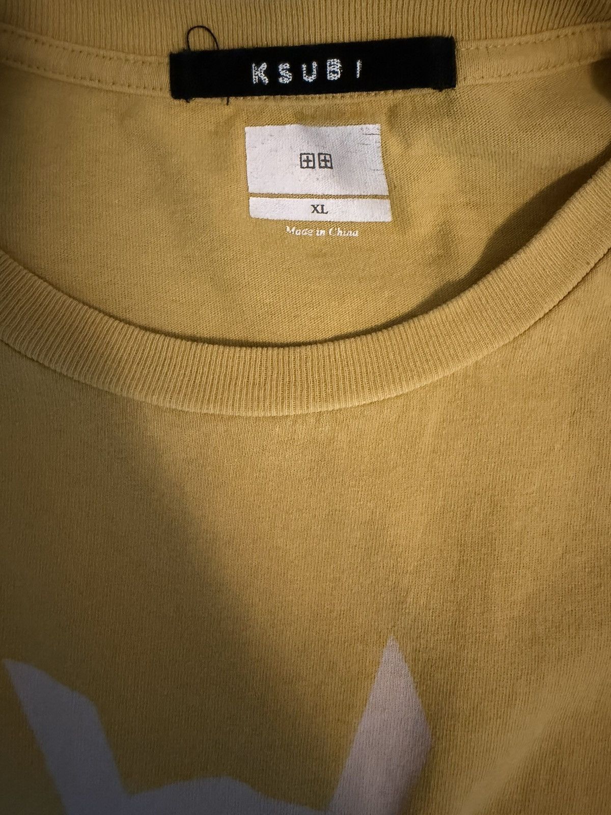 Ksubi Ksubi Old Dollar Kash Yellow Tee Size US XL / EU 56 / 4 - 3 Thumbnail