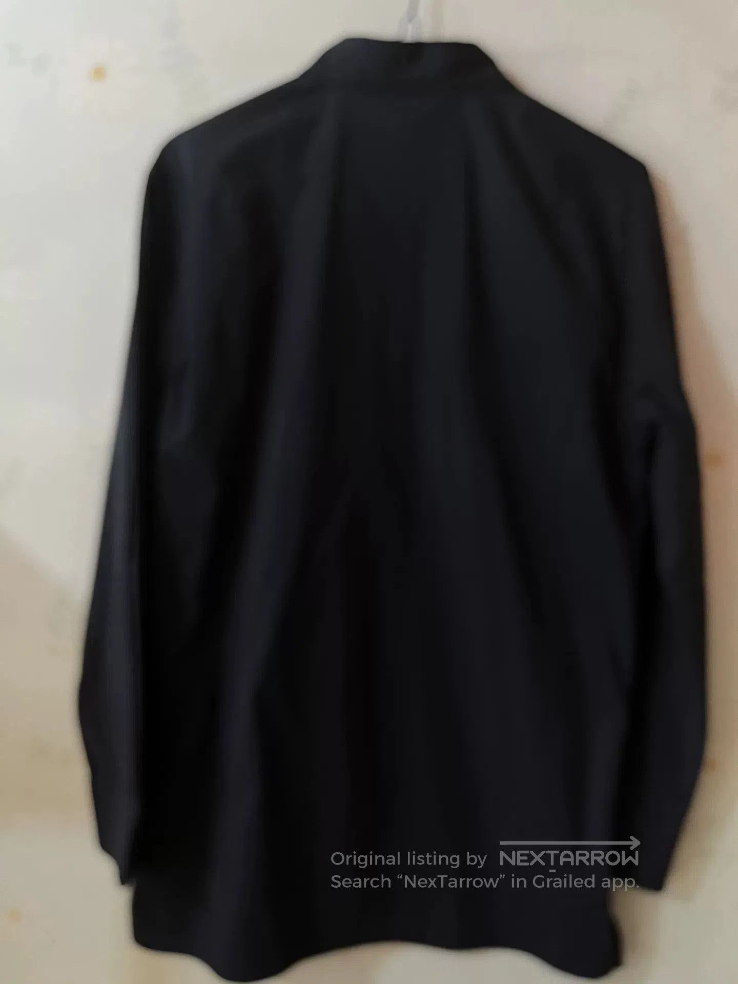 Helmut Lang Helmut Lang Classic Navy Men's Shirt. Size US S / EU 44-46 / 1 - 3 Thumbnail
