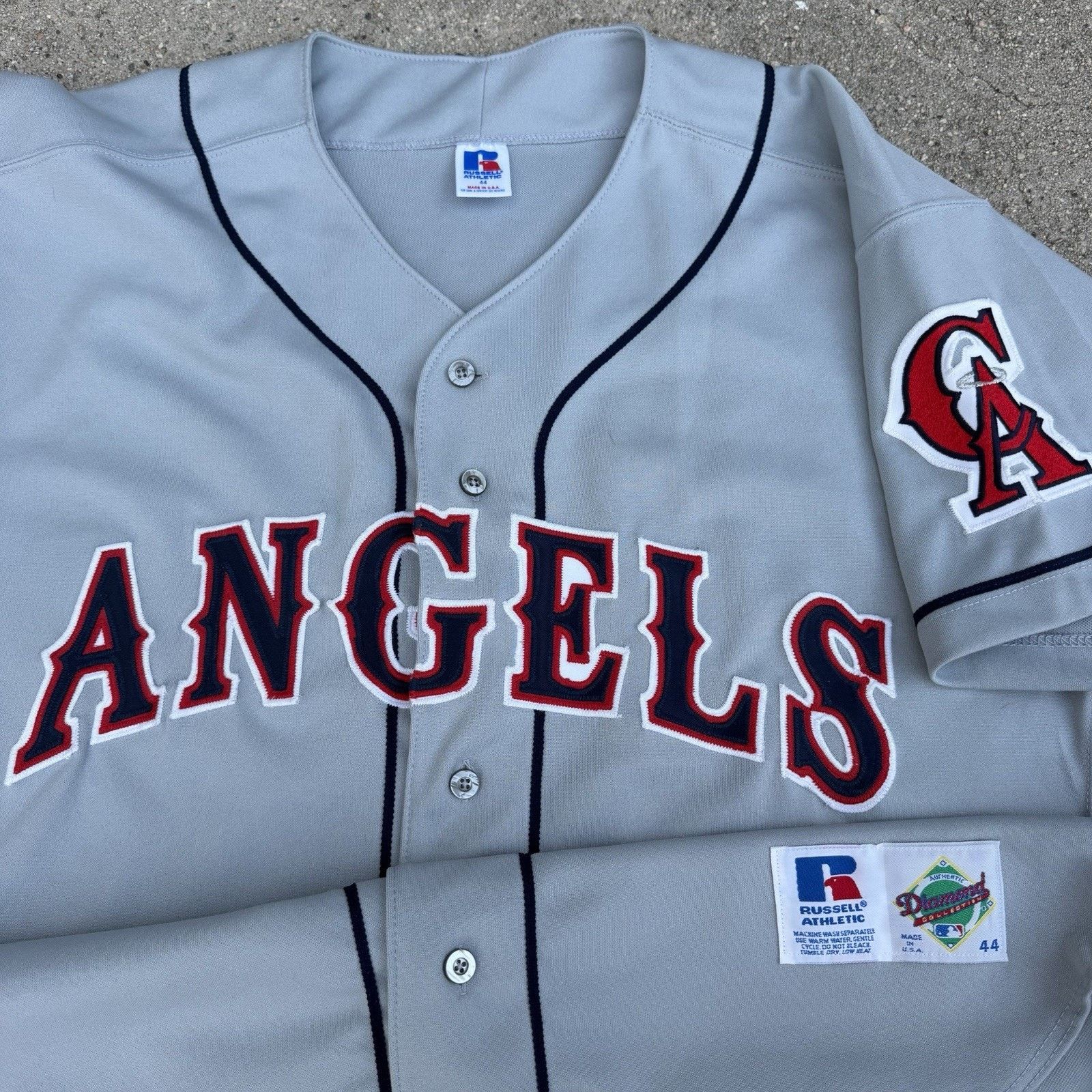 MLB × Russell Athletic × Vintage Vintage Russell Athletic California Anaheim Angels Jersey Size US L / EU 52-54 / 3 - 1 Thumbnail