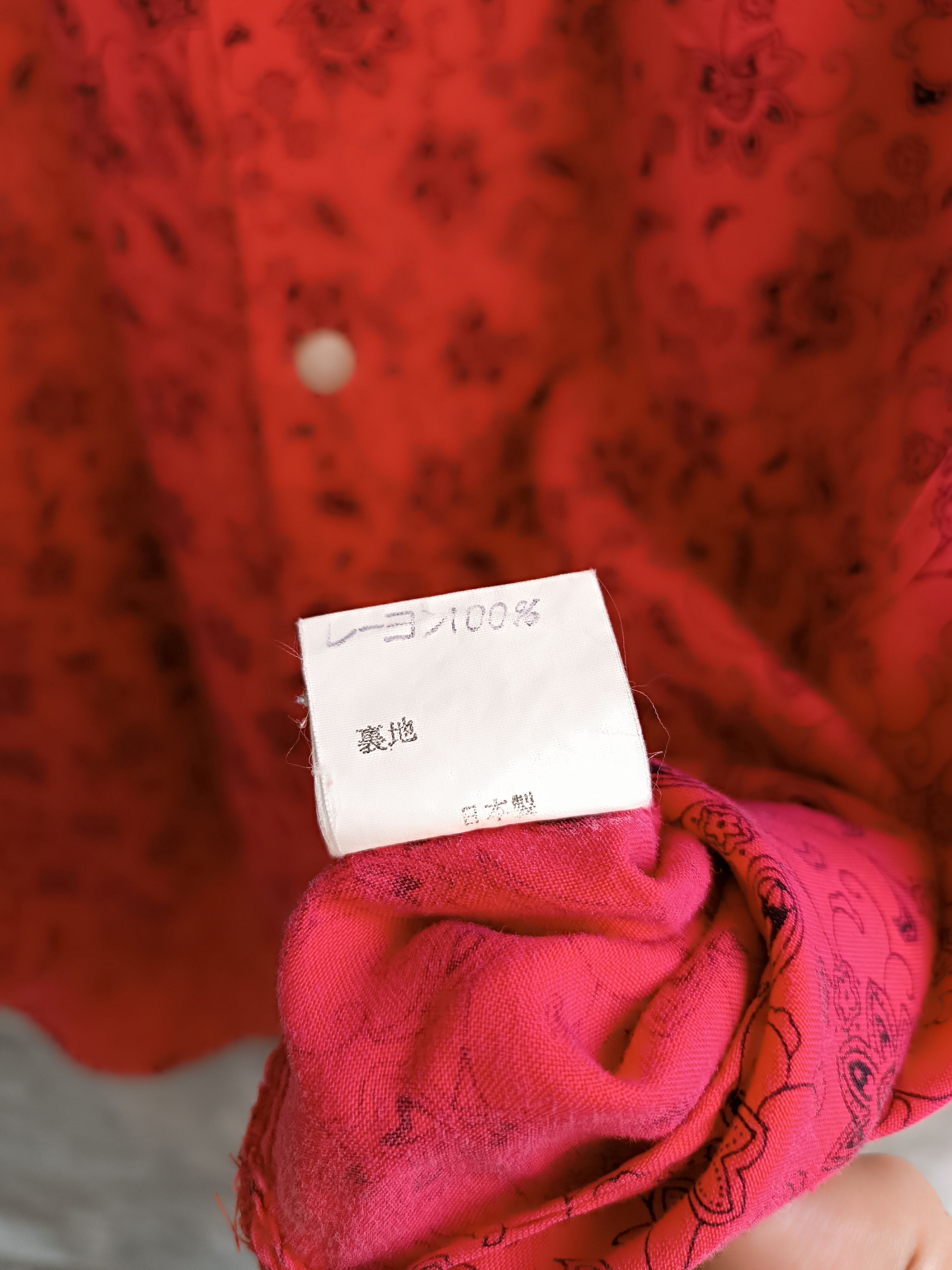 Japanese Brand SILK ROAD HOMME PAISLEY RAYON SHIRT Size US XL / EU 56 / 4 - 6 Thumbnail