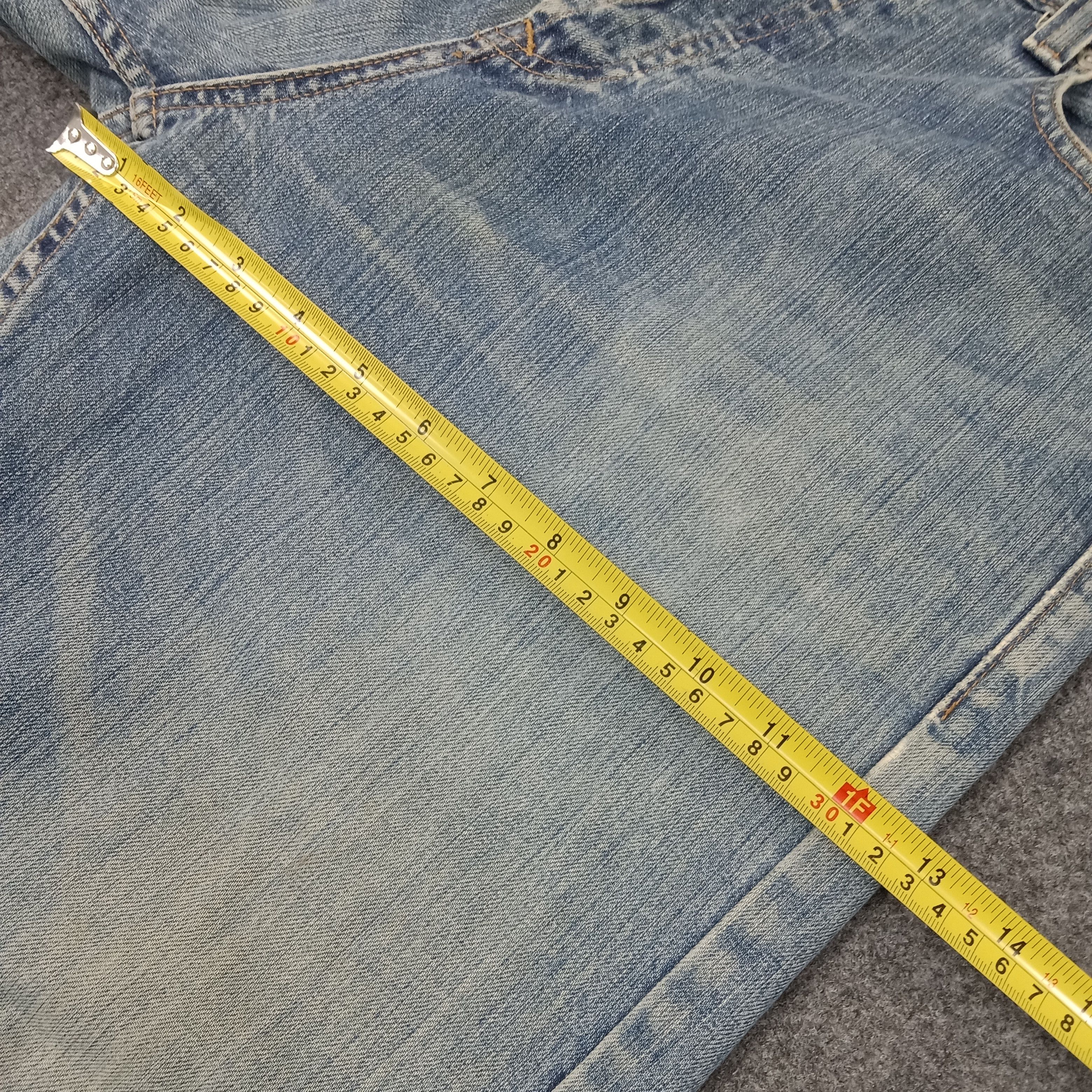 Stussy Stussy American Streetwear Style Denim Jeans C228N11 Size US 35 - 12 Thumbnail