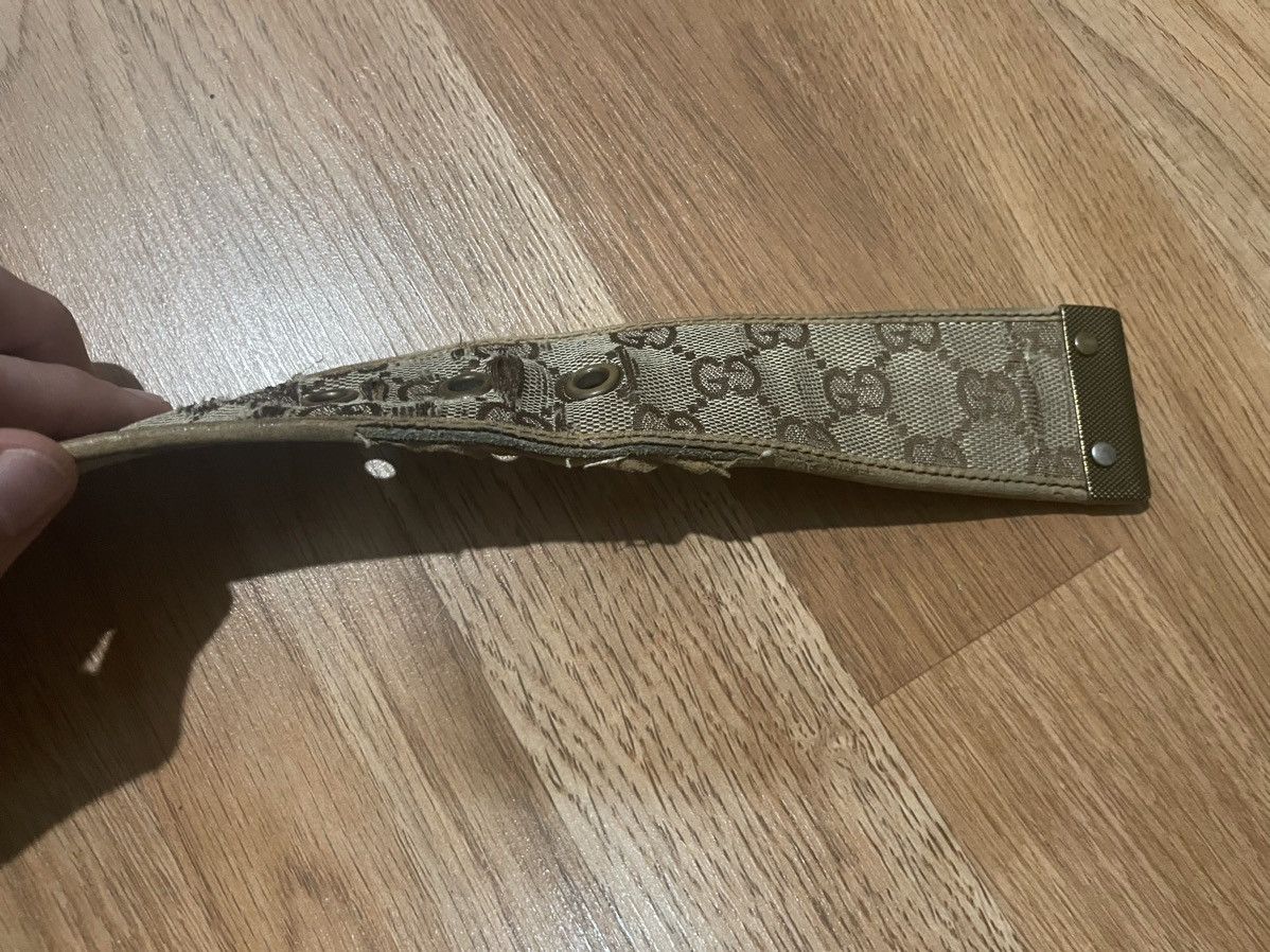 Gucci Vintage Gucci Webbed Belt(SOLD❌) Size 32 - 5 Thumbnail