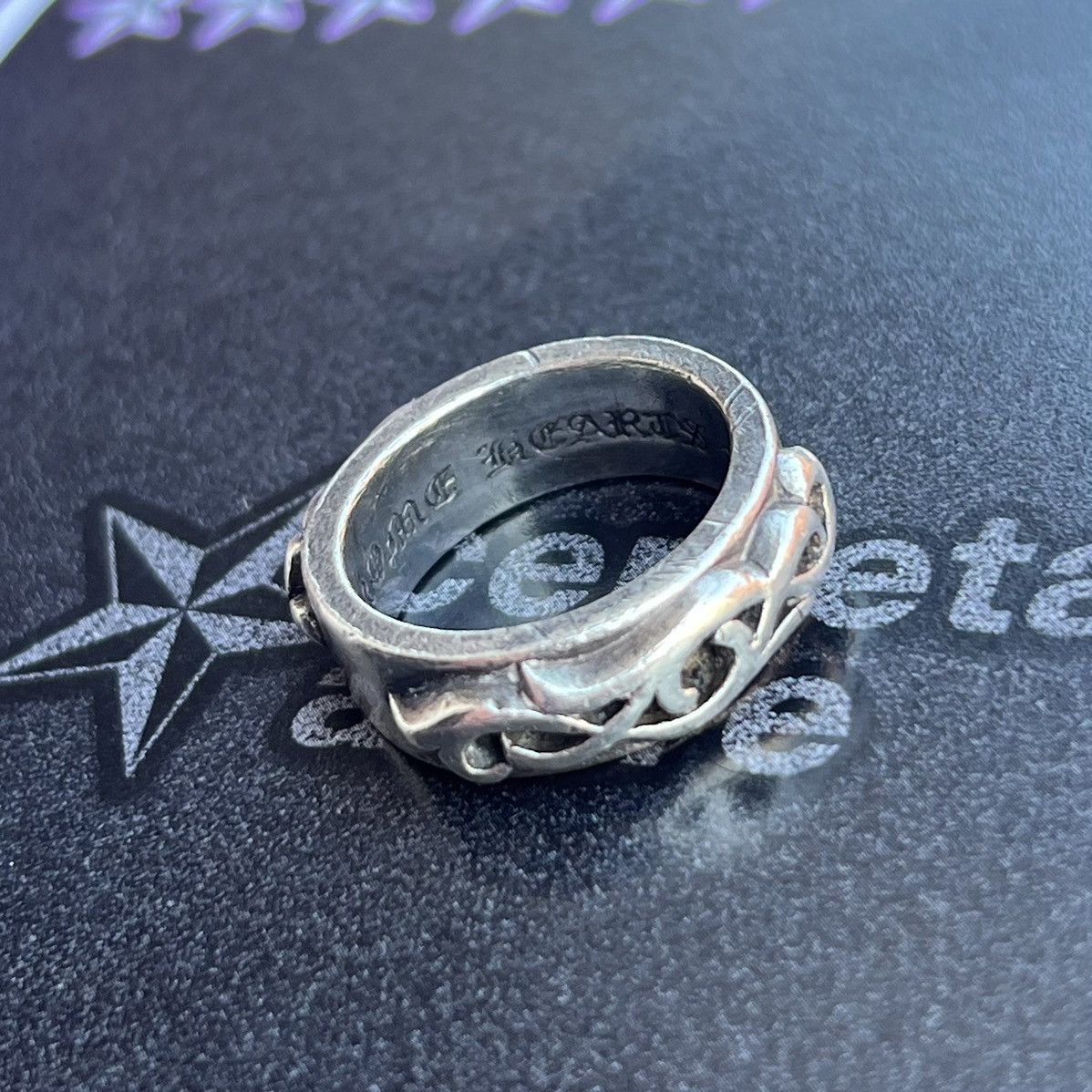 Chrome Hearts Chrome Hearts Double Vine Band Ring size 10 | Grailed