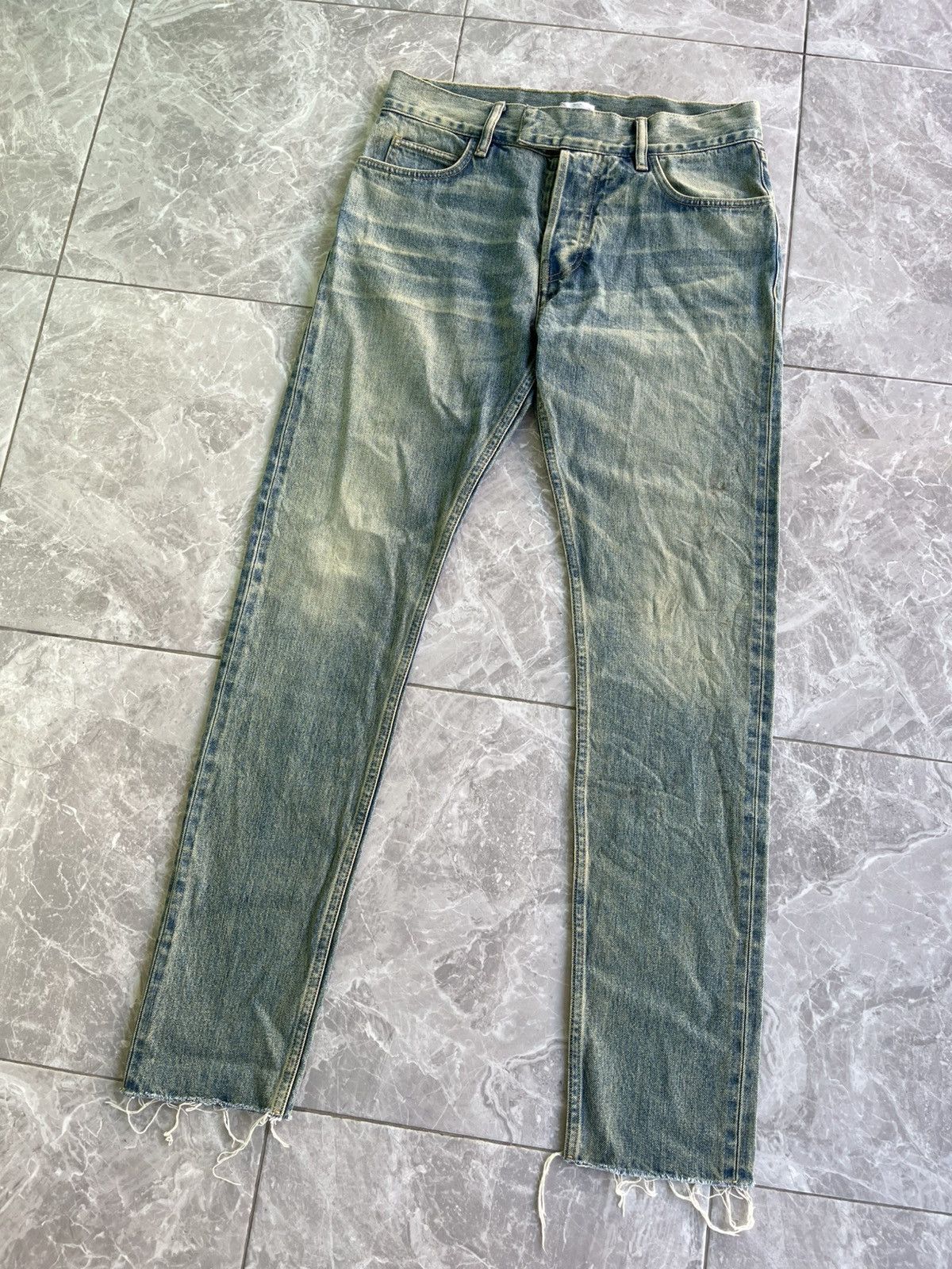 Ermenegildo Zegna × Fear of God Fear of God Ermenegildo Zegna Blue Denim Jeans Size US 32 / EU 48 - 4 Thumbnail