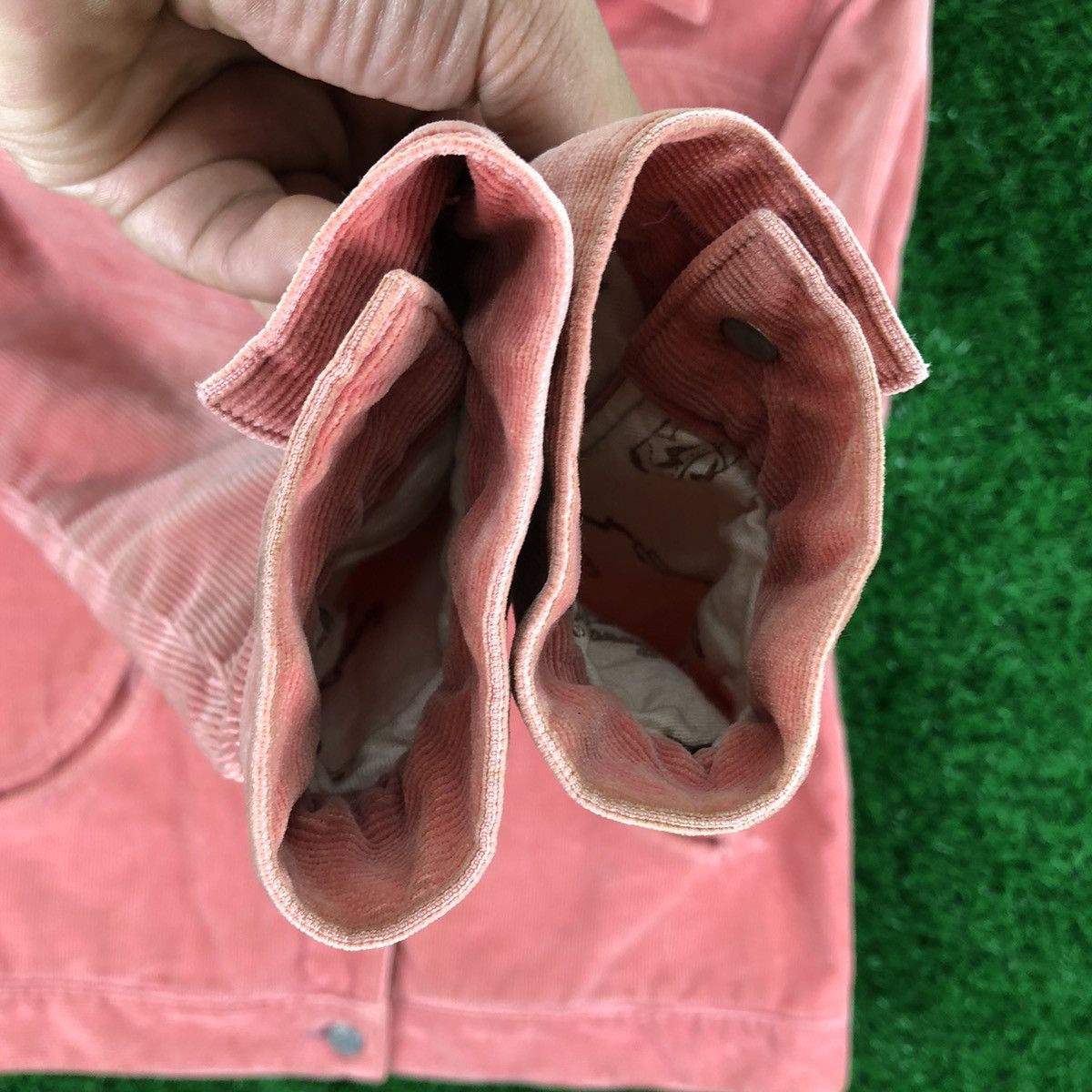 Cowboy Equipment Vintage 90's Corduroy Western Cowboy Jacket Smile Pocket Size US XS / EU 42 / 0 - 13 Thumbnail