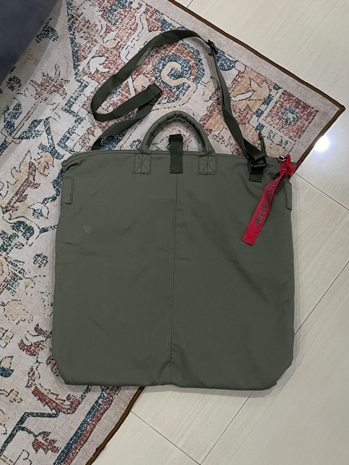 Alpha Industries Vintage Alpha Industries USAF Flyers Pilot Helmet Bag Size ONE SIZE - 4 Thumbnail