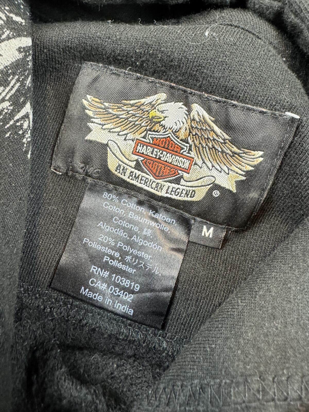 Harley Davidson Harley Davidson Skull Clown Hoodie Size US M / EU 48-50 / 2 - 3 Thumbnail