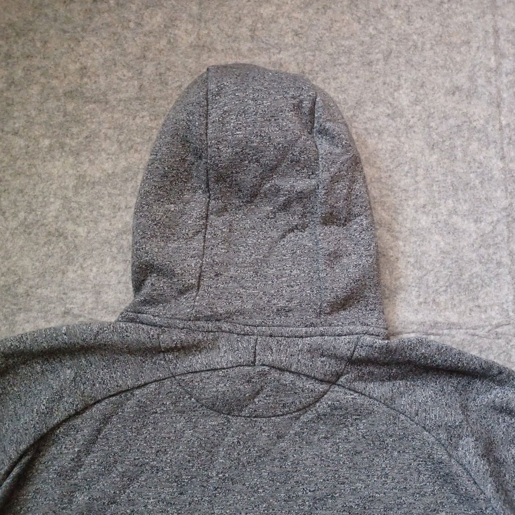 Jordan Brand Nike Air Jordan Hoodie Men XL Gray Jumpman Logo Sweatshirt Pro Supps Zip Pockets Size US XL / EU 56 / 4 - 3 Thumbnail