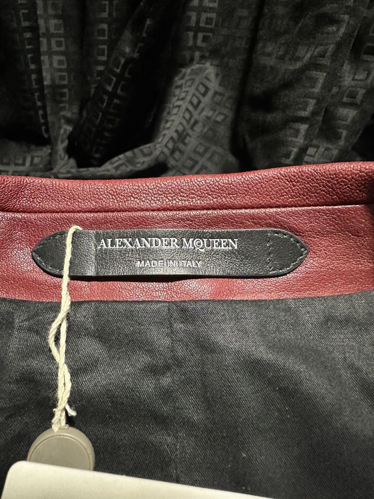 Alexander McQueen Alexan mcqueen leather blazer jacket Size 48L - 10 Thumbnail