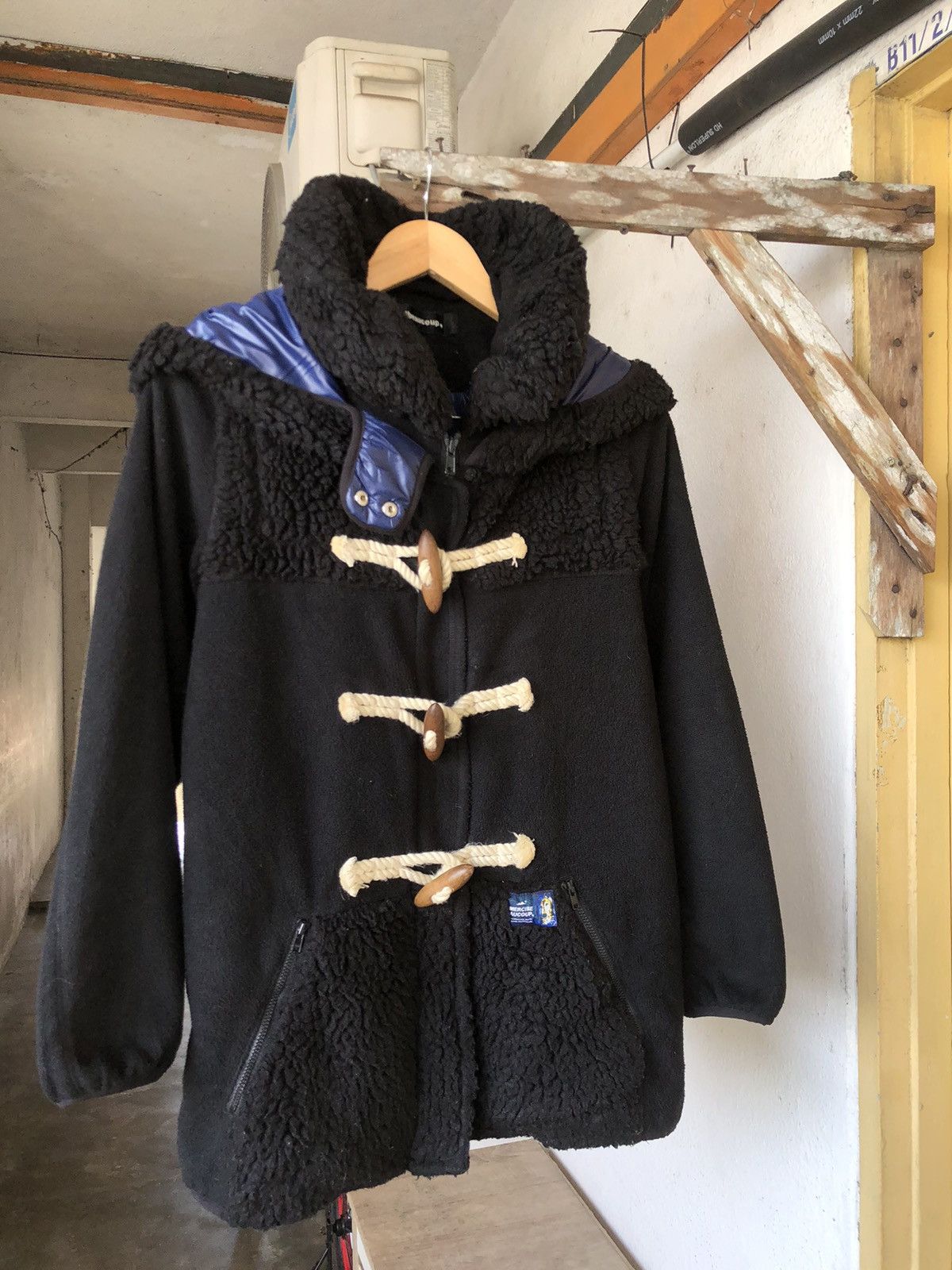 Issey Miyake Nice🥷Mercibeaucoup by Issey Miyake Big Hoodie Fleece Jacket Size L / US 10 / IT 46 - 5 Thumbnail