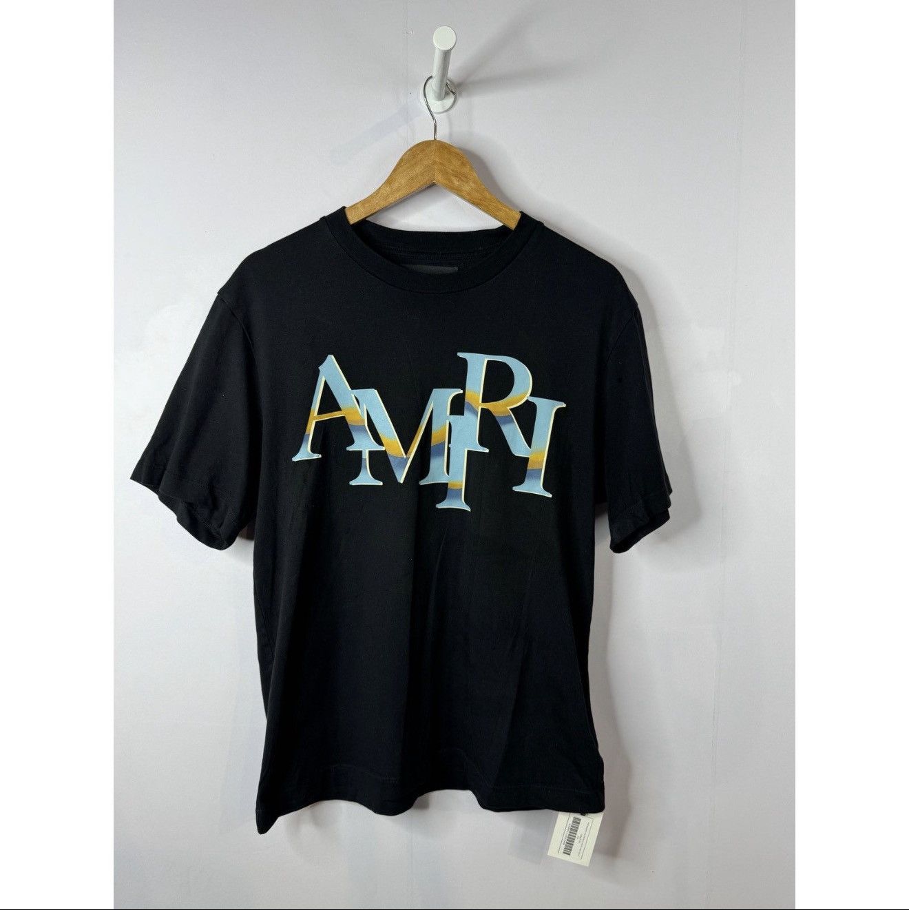 Amiri AMIRI Logo Graphic T-Shirt – Black – Size M Size US M / EU 48-50 / 2 - 1 Thumbnail