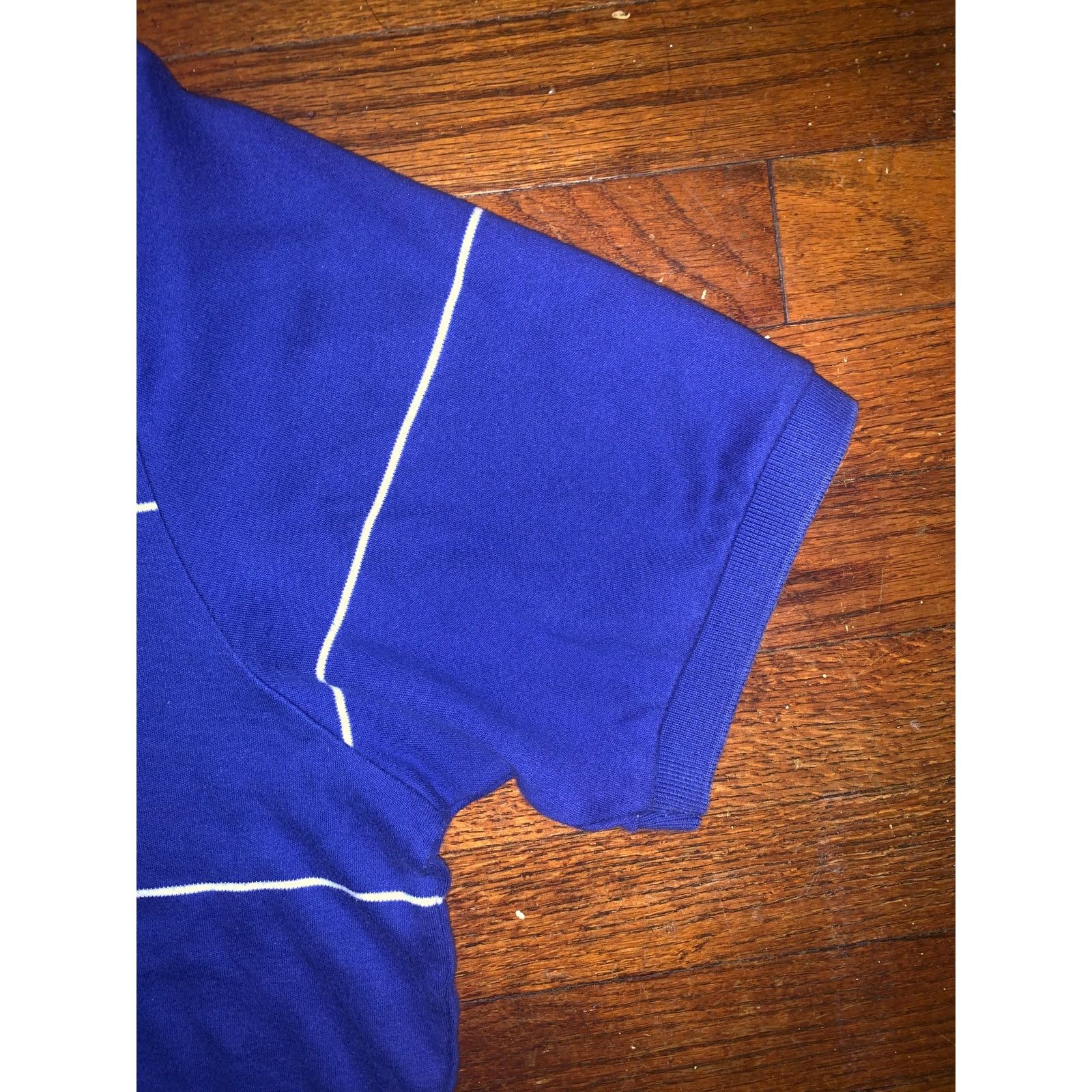 Polo Ralph Lauren Polo Ralph Lauren Polo Shirt Mens 2XL Blue Stripe Red Pony Size US XXL / EU 58 / 5 - 5 Thumbnail