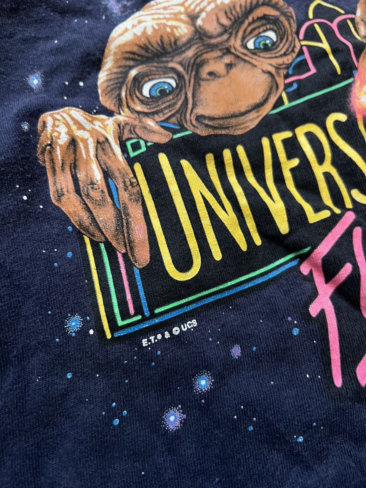 Universal Studios Vintage 80s Universal Studios Florida ET Shirt Men’s Size XL Size US XL / EU 56 / 4 - 5 Thumbnail
