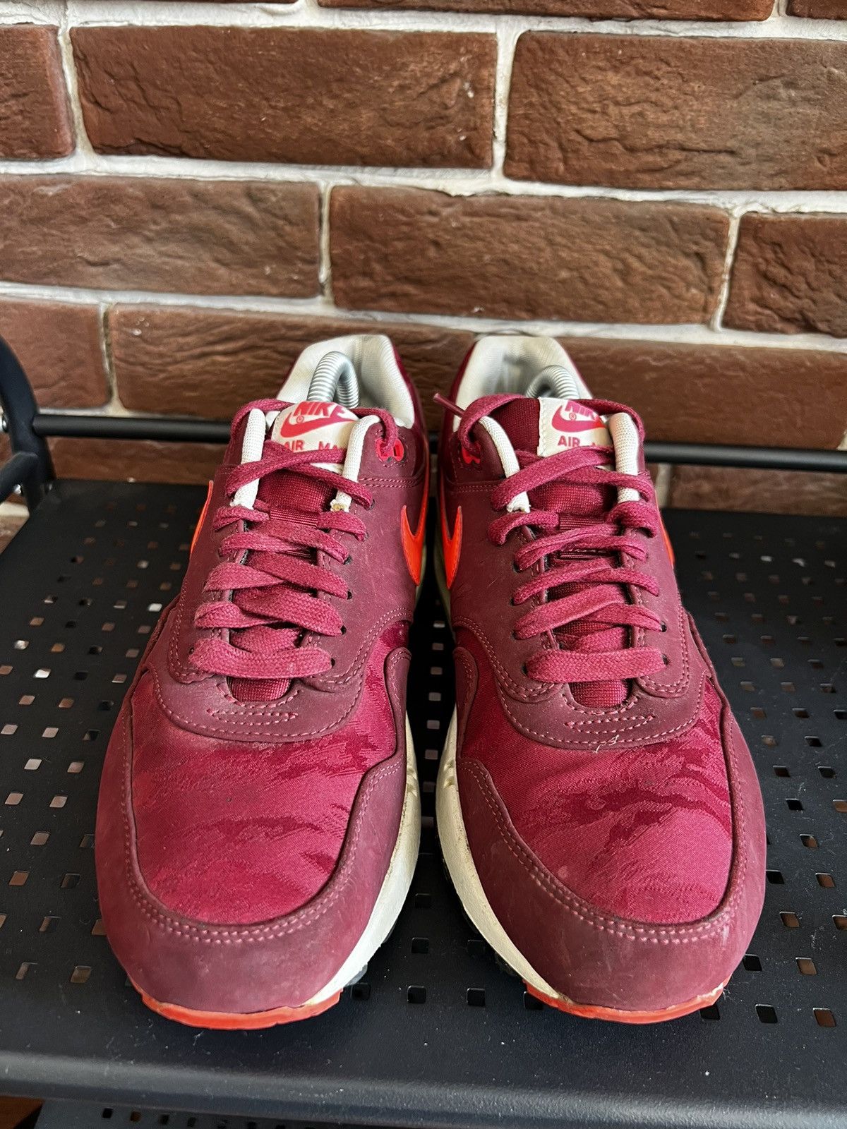 2013 Nike Air Max Premium Atomic Red Rare Sneakers Hype