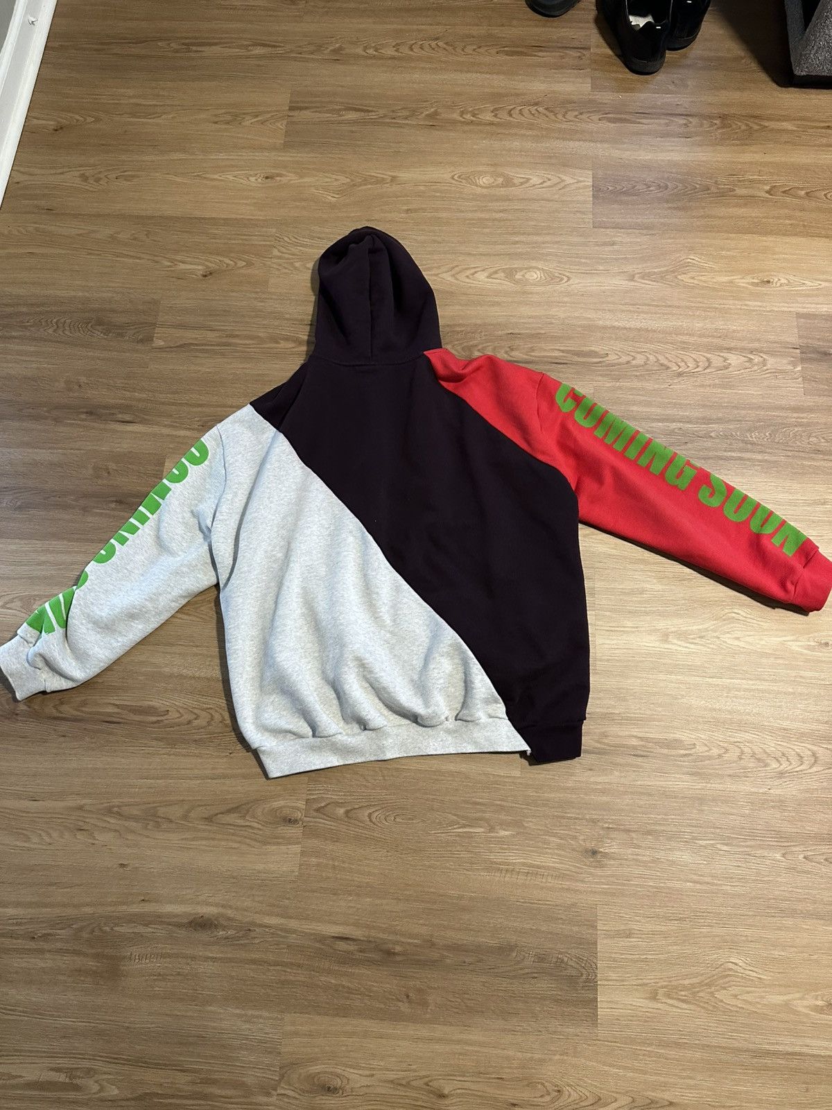 Vetements Vetements Asymmetric Deconstructed Rebuild Zurich Hoodie Size US M / EU 48-50 / 2 - 2 Thumbnail