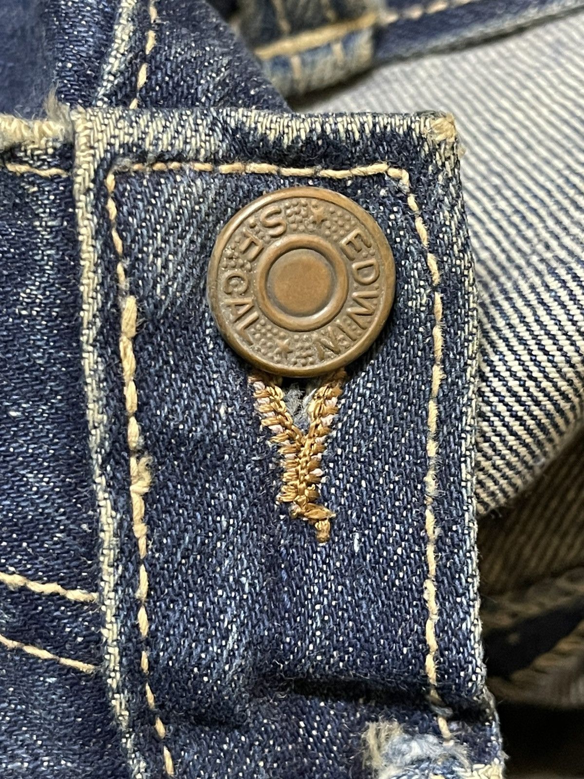 Edwin Vintage 70s Edwin 359 Bush Pants Spiral Bootcut Bell Bottom Size US 31 - 11 Thumbnail