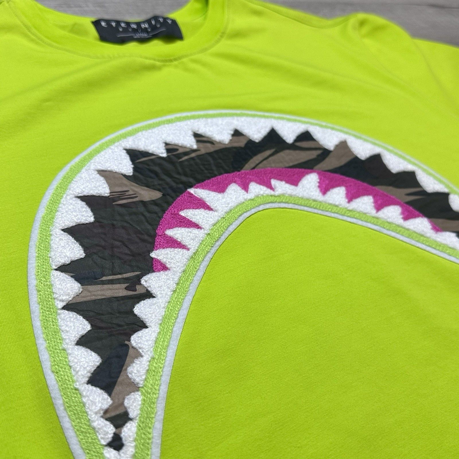 Other Eternity BC/AD Mens Volt Shark Mouth Crew Neck Pullover Tee Size US L / EU 52-54 / 3 - 8 Thumbnail