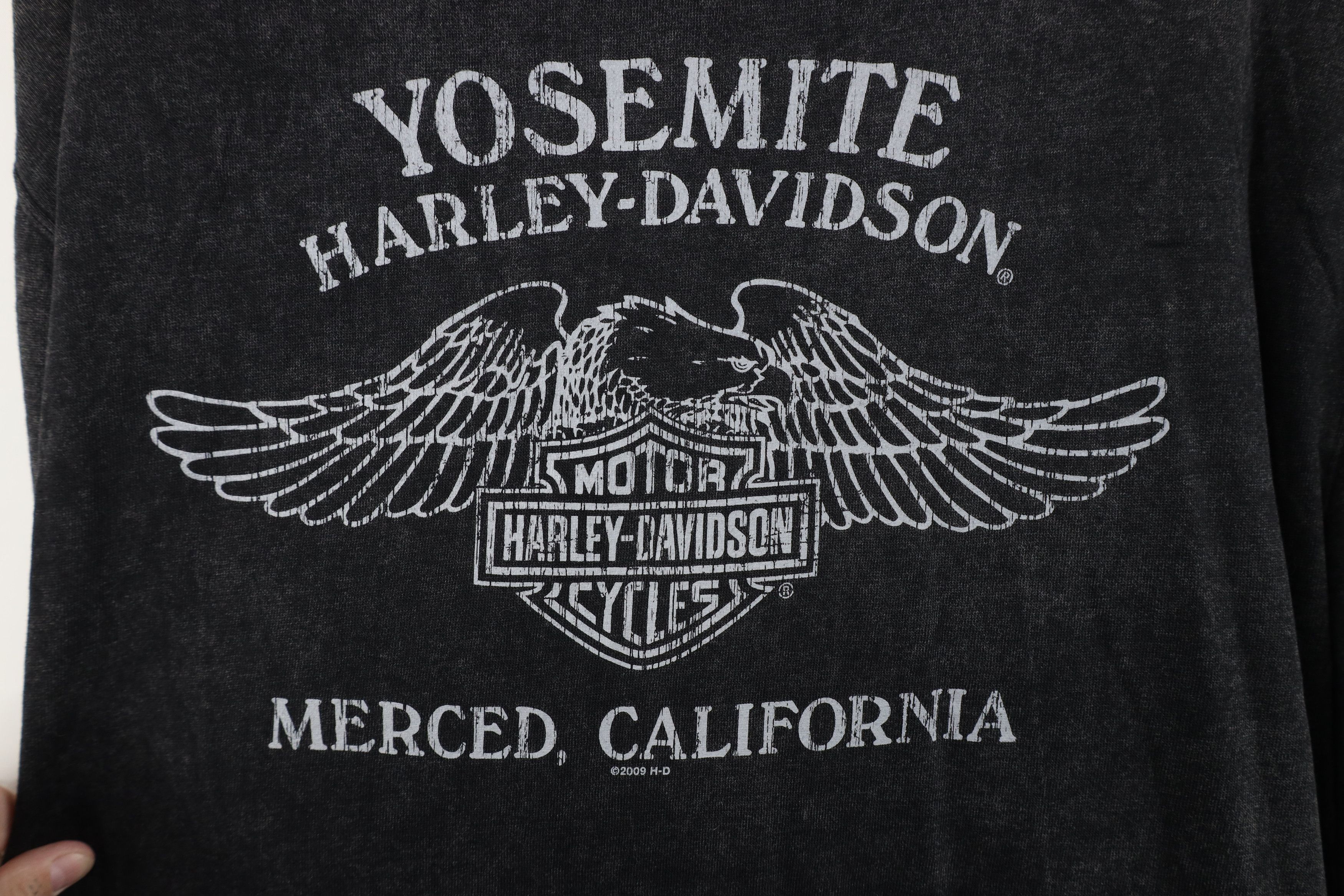 Harley Davidson Vintage Y2K Harley Davidson Acid Wash Full Zip Hoodie Gray Size US M / EU 48-50 / 2 - 12 Thumbnail