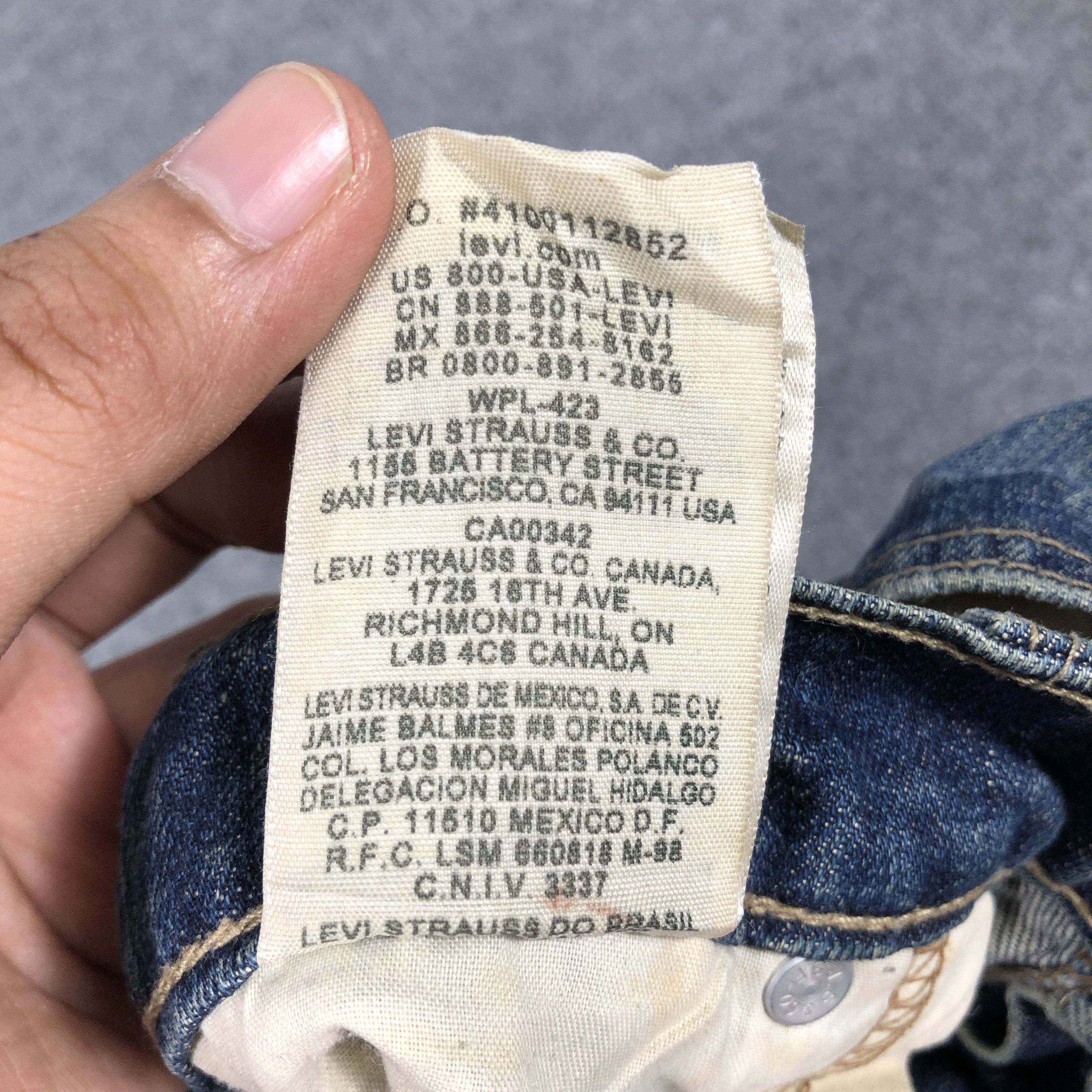 Levi's × Vintage Womens Vintage Levis Jeans Boyfriend Fit L860W Size 33" - 14 Thumbnail