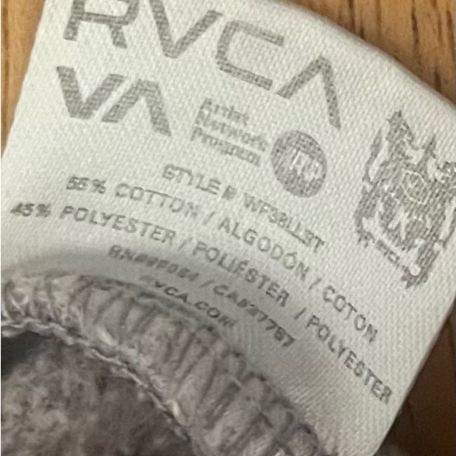 RVCA RVCA Gray Sweater with Color Block Detail, size Large Size US L / EU 52-54 / 3 - 6 Thumbnail