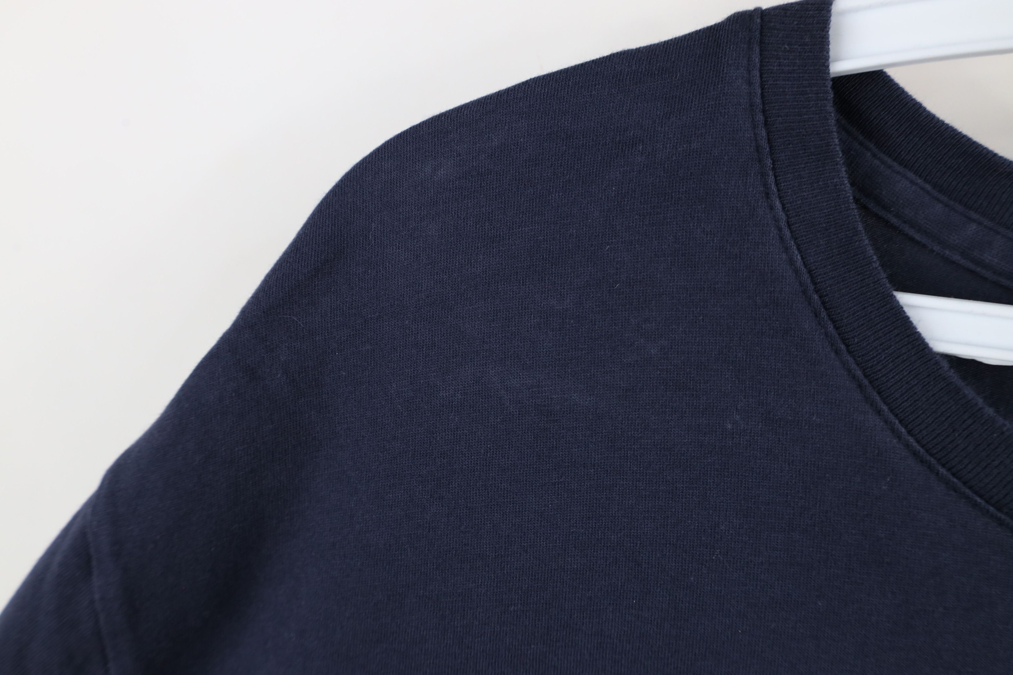 Lacoste × Vintage Lacoste Long Faded Croc Logo Pima Cotton T-Shirt Navy Blue Size US XXL / EU 58 / 5 - 6 Thumbnail