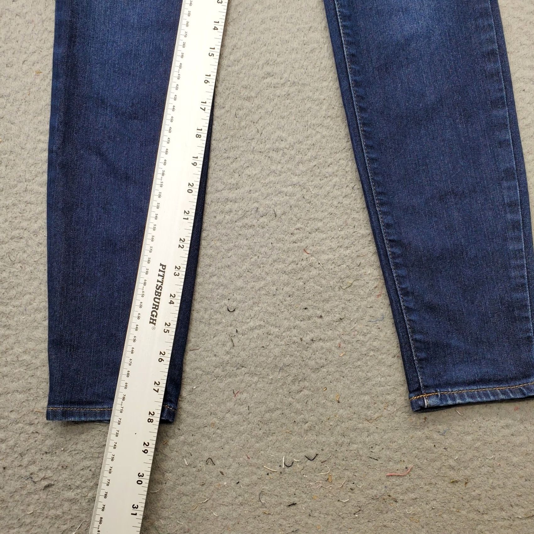 Athleta Athleta Jeans Womens Size 2 Blue Denim Medium Wash 5-Pocket Design Skinny Leg Size 26" / US 2 / IT 38 - 4 Thumbnail