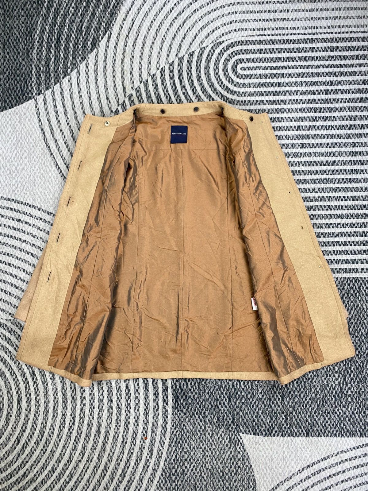 Tomorrowland Vintage Tomorrowland Collarless Button Up Jacket Size S / US 4 / IT 40 - 5 Thumbnail