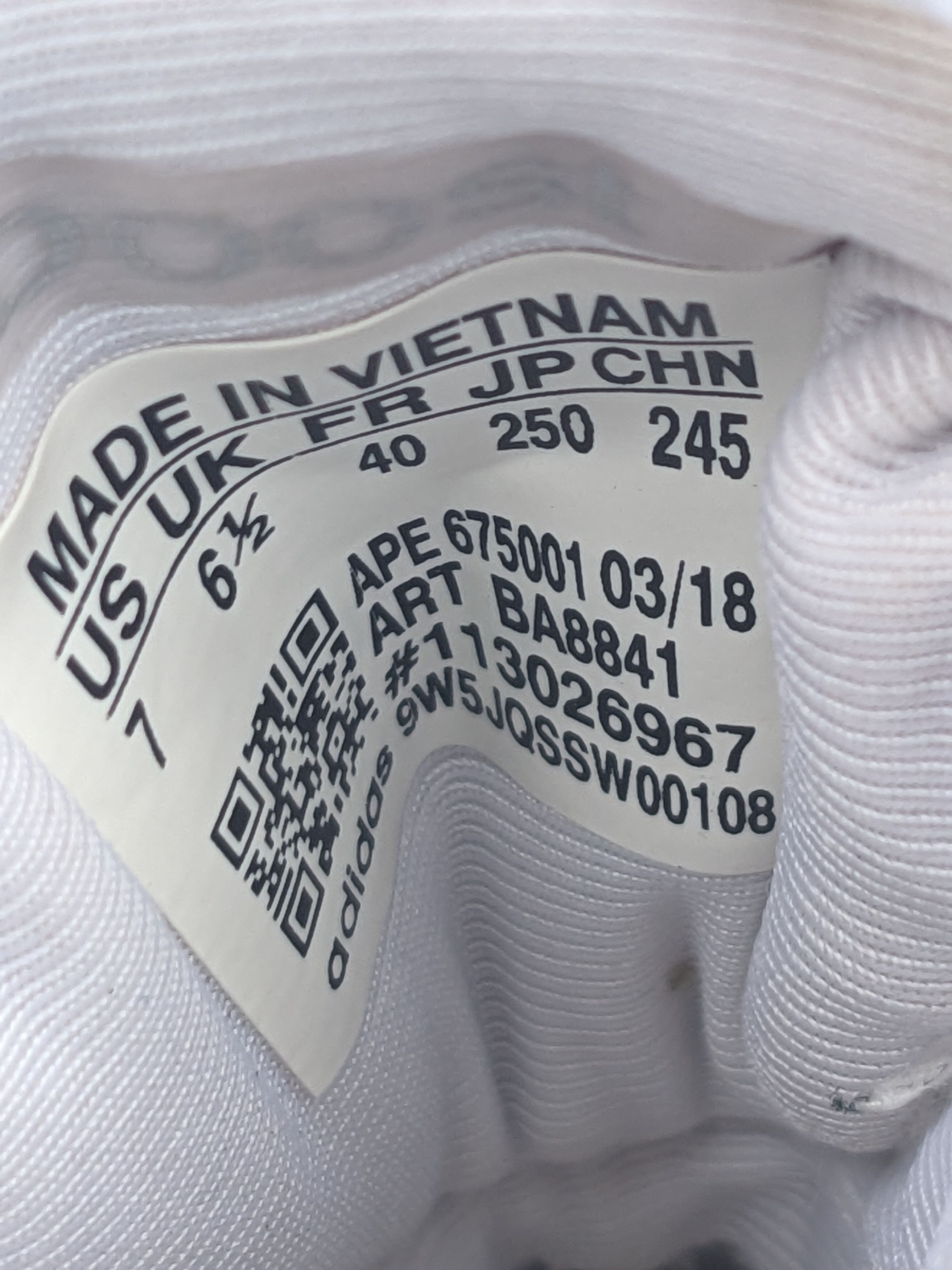 Adidas × Designer Adidas UltraBoost 3.0 Triple White Size 7 Running Shoes Size US 7 / EU 40 - 8 Thumbnail