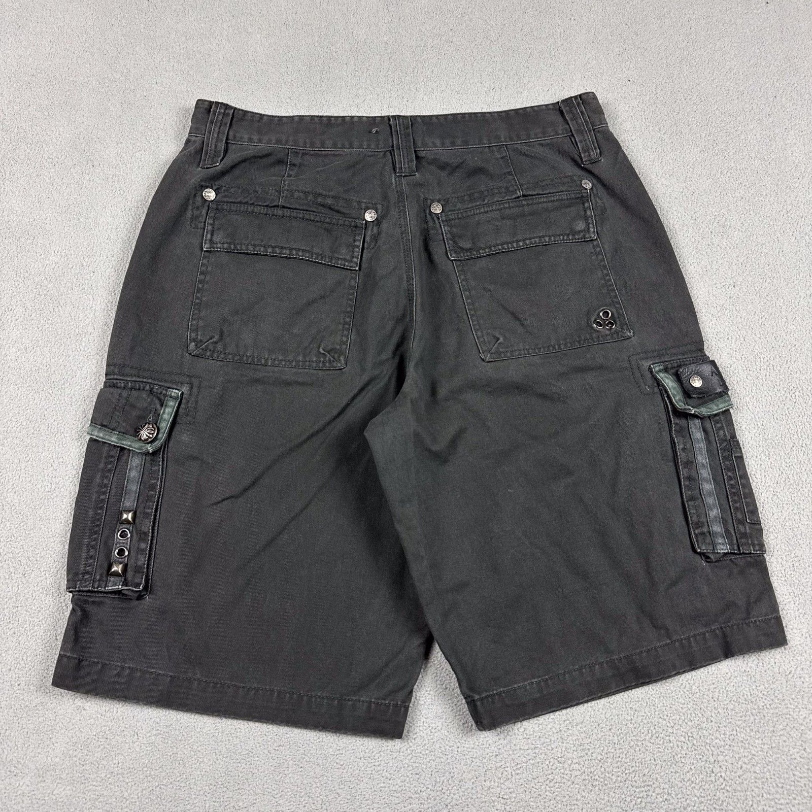 Affliction Affliction Cargo Shorts 32 Chrome Cybergrunge Y2K Mallgoth Size US 32 / EU 48 - 8 Thumbnail