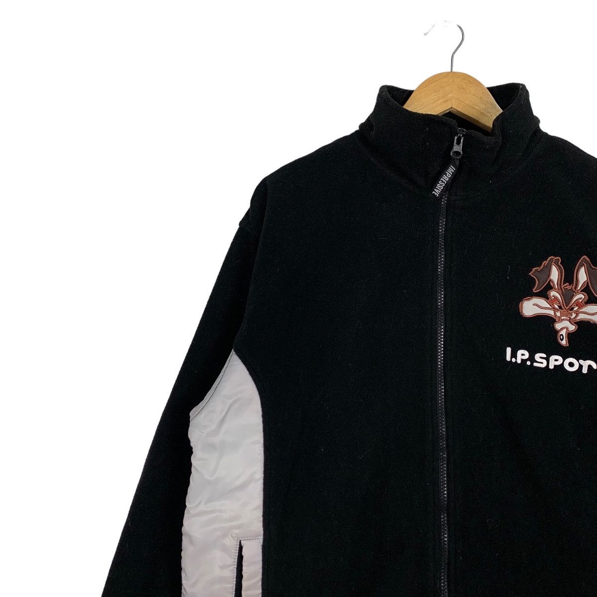 Japanese Brand IMPRESSIVE IP Sports Bunny Face Fleece Jacket #1078-C49 Size US M / EU 48-50 / 2 - 8 Thumbnail