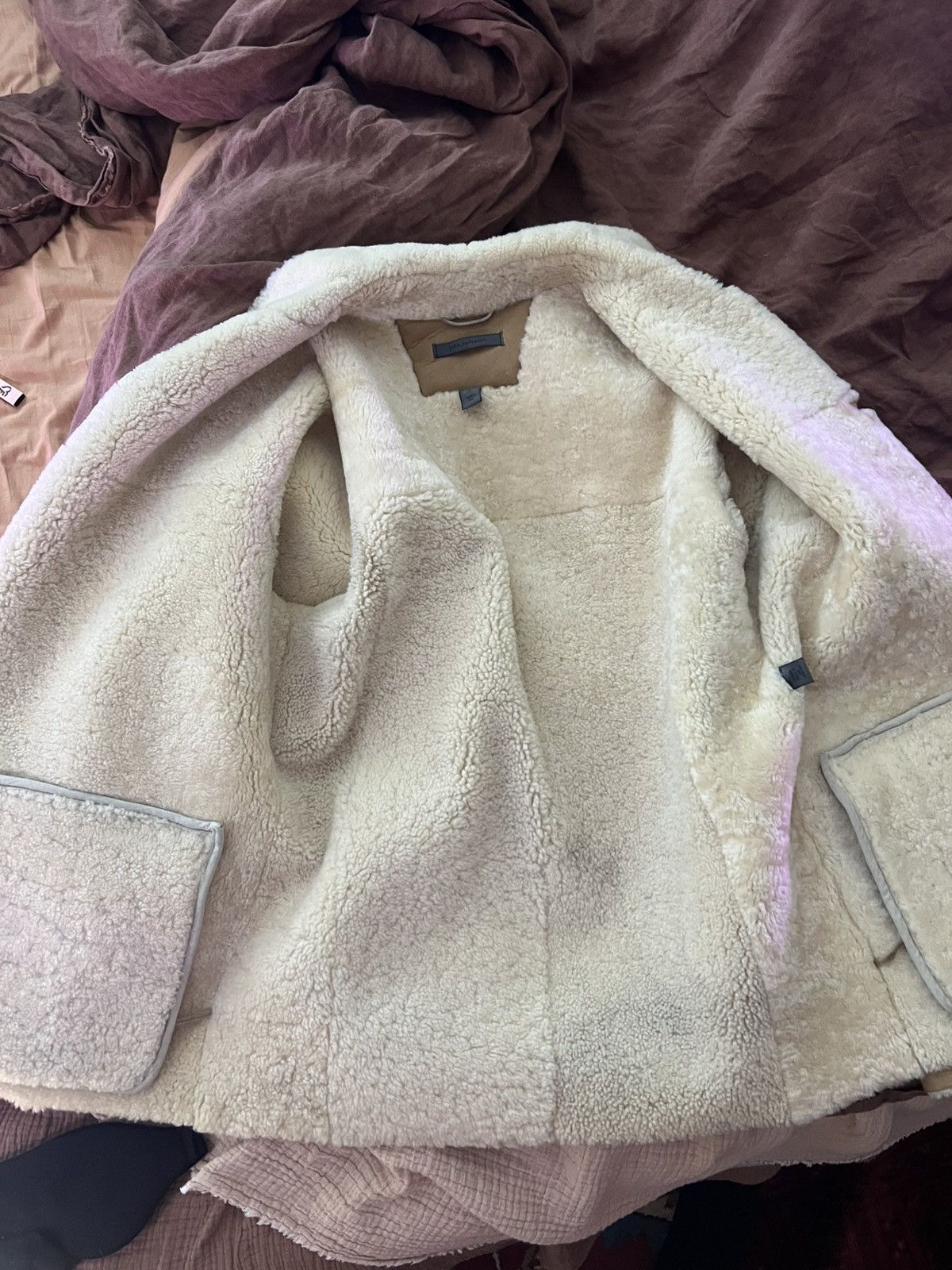 John Varvatos John Varvatos HEAVY Shearling Jacket Size US M / EU 48-50 / 2 - 8 Thumbnail