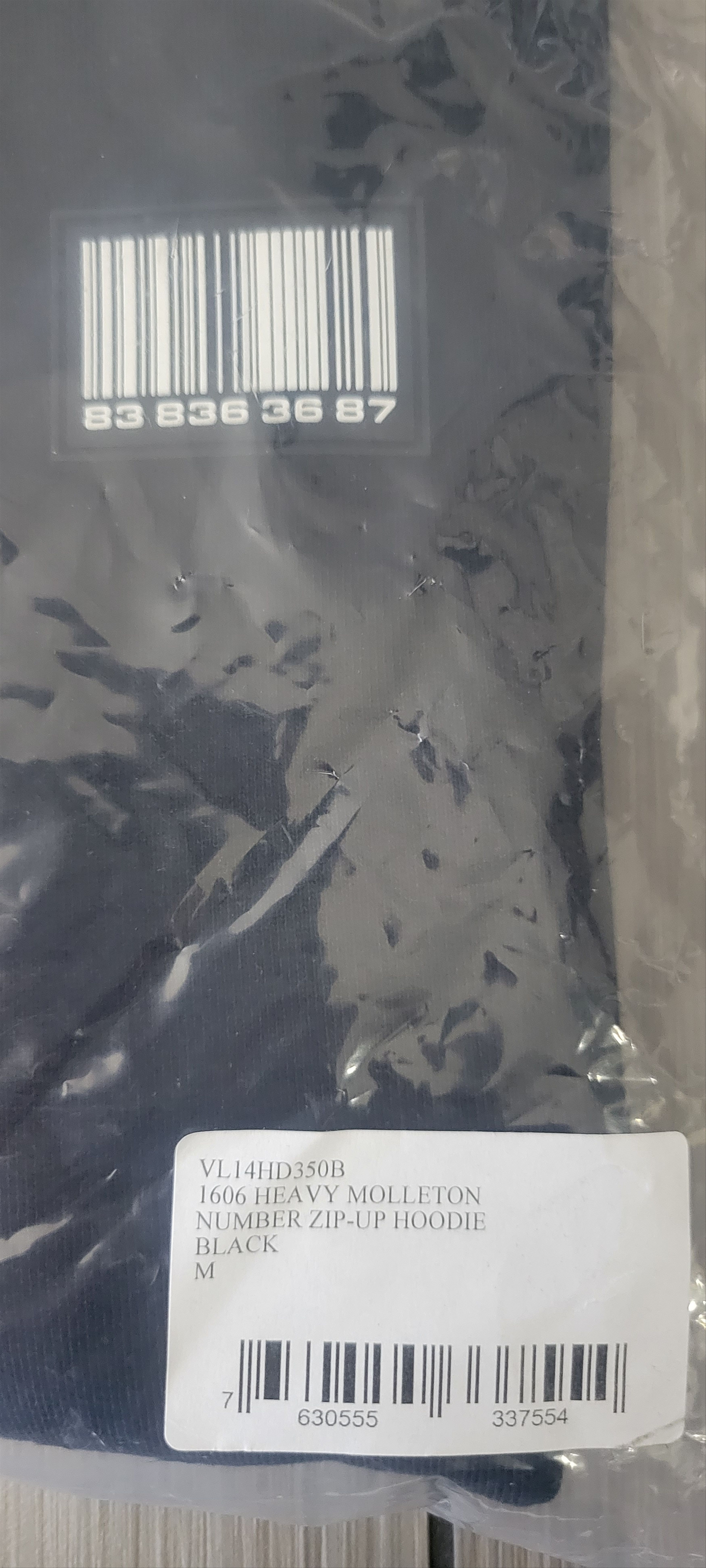 VTMNTS VTMNTS Number Hoodie Size US M / EU 48-50 / 2 - 6 Thumbnail